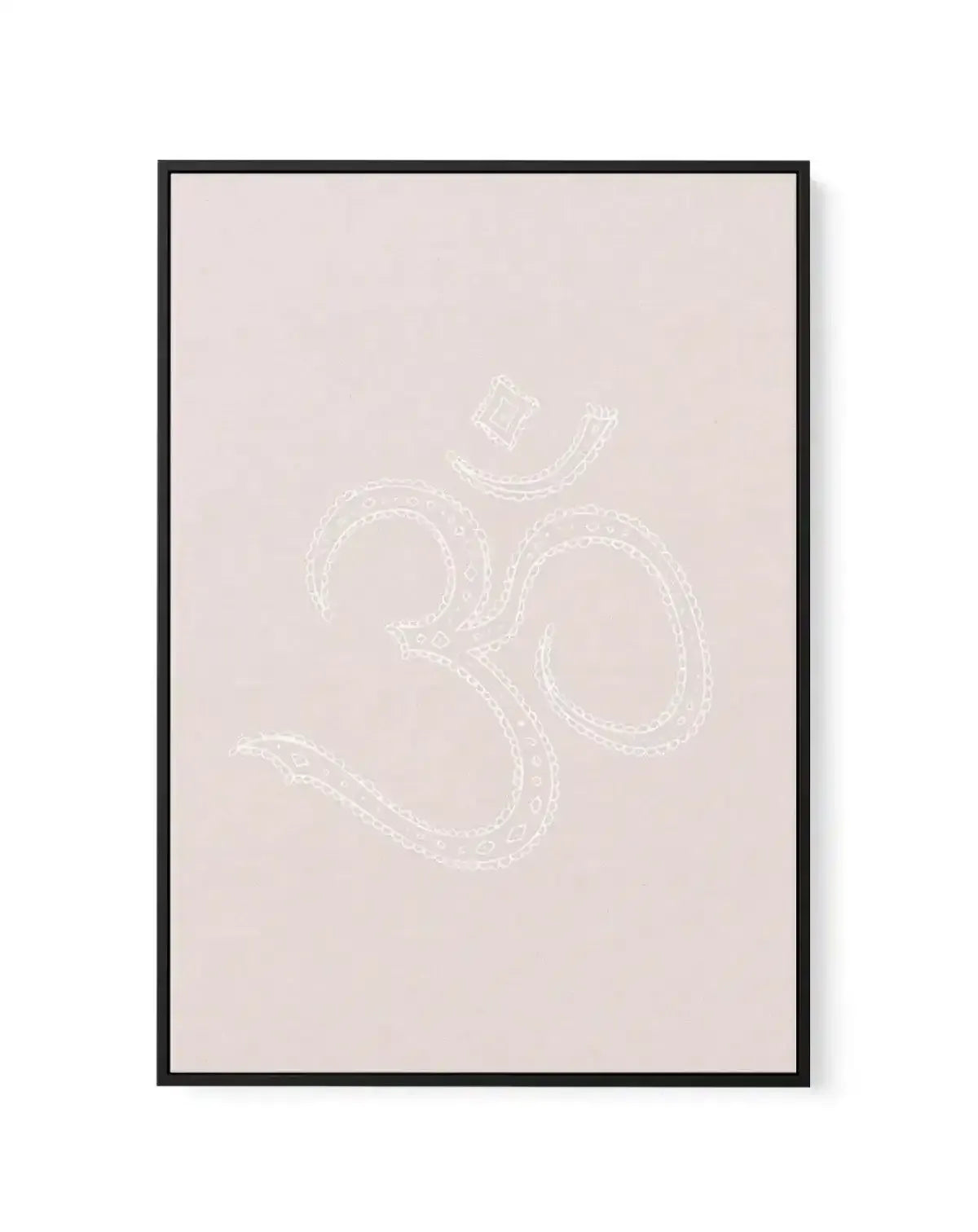 Bohemian Lace | Om | Framed Canvas-CANVAS-You can shop wall art online with Olive et Oriel for everything from abstract art to fun kids wall art. Our beautiful modern art prints and canvas art are available from large canvas prints to wall art paintings and our proudly Australian artwork collection offers only the highest quality framed large wall art and canvas art Australia - You can buy fashion photography prints or Hampton print posters and paintings on canvas from Olive et Oriel and have th