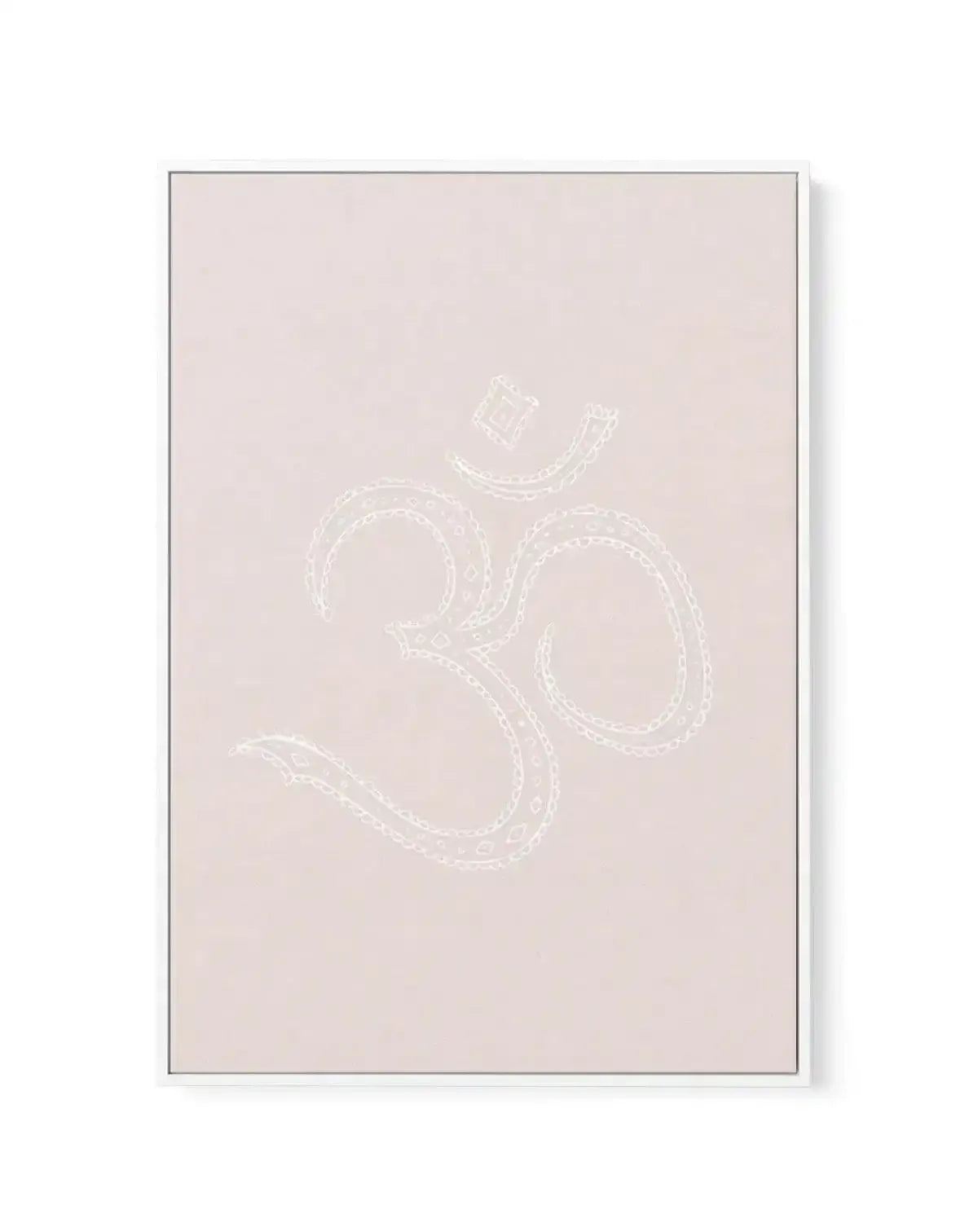 Bohemian Lace | Om | Framed Canvas-CANVAS-You can shop wall art online with Olive et Oriel for everything from abstract art to fun kids wall art. Our beautiful modern art prints and canvas art are available from large canvas prints to wall art paintings and our proudly Australian artwork collection offers only the highest quality framed large wall art and canvas art Australia - You can buy fashion photography prints or Hampton print posters and paintings on canvas from Olive et Oriel and have th