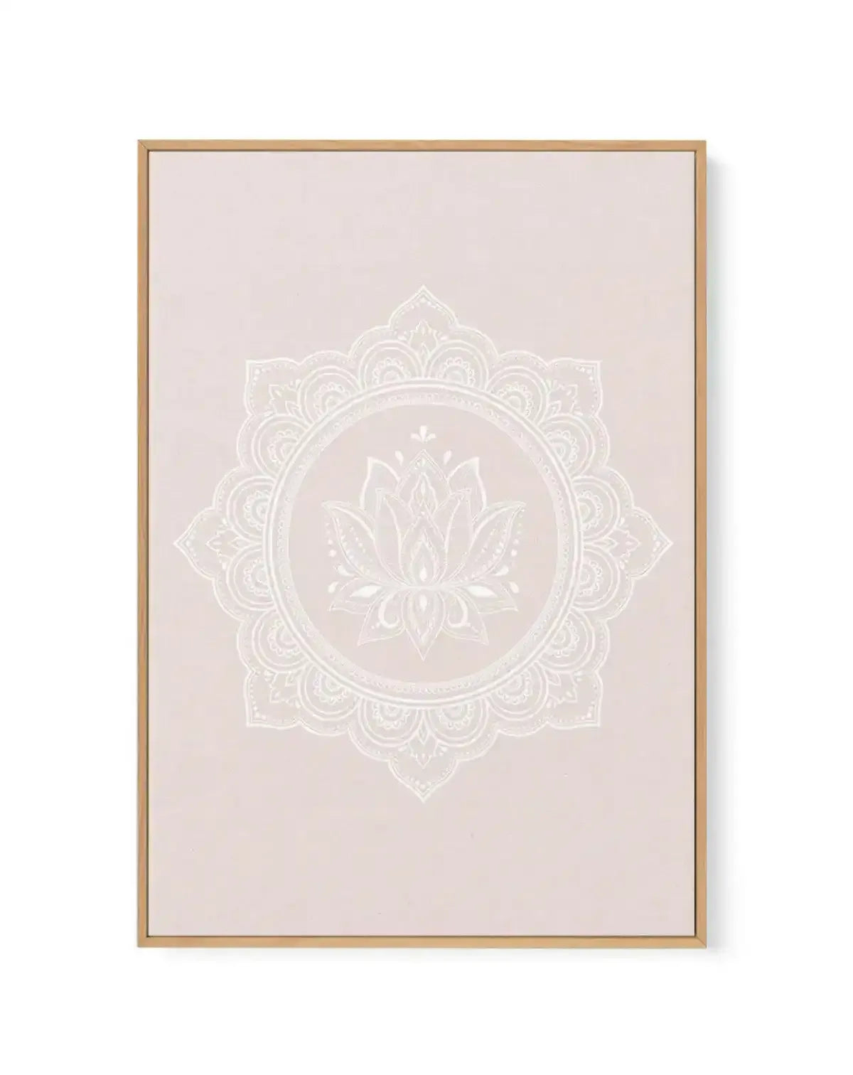 Bohemian Lotus | Mandala | Framed Canvas-CANVAS-You can shop wall art online with Olive et Oriel for everything from abstract art to fun kids wall art. Our beautiful modern art prints and canvas art are available from large canvas prints to wall art paintings and our proudly Australian artwork collection offers only the highest quality framed large wall art and canvas art Australia - You can buy fashion photography prints or Hampton print posters and paintings on canvas from Olive et Oriel and h