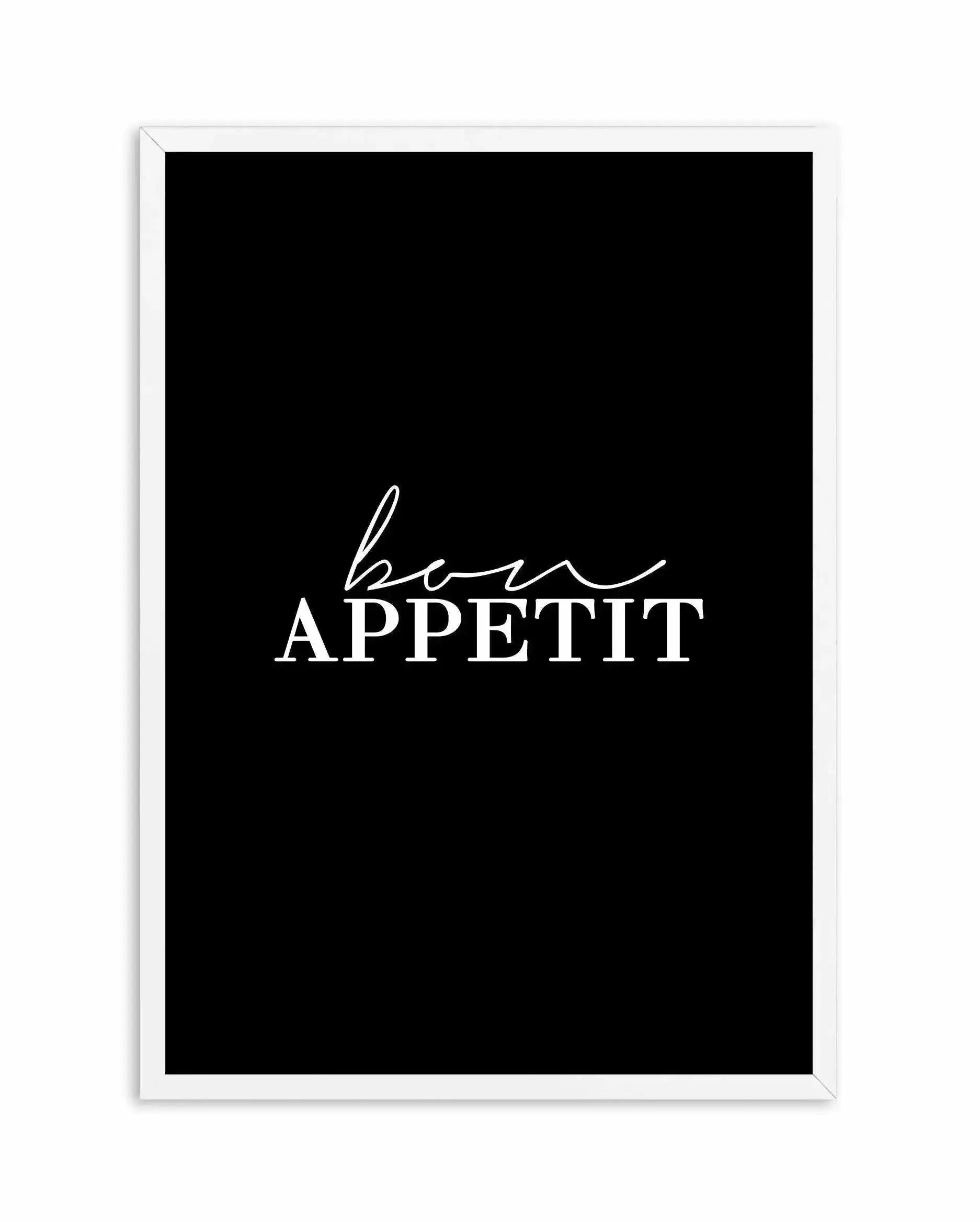 Bon Appetit Art Print-PRINT-Olive et Oriel-Olive et Oriel-A5 | 5.8" x 8.3" | 14.8 x 21cm-White-With White Border-Buy-Australian-Art-Prints-Online-with-Olive-et-Oriel-Your-Artwork-Specialists-Austrailia-Decorate-With-Coastal-Photo-Wall-Art-Prints-From-Our-Beach-House-Artwork-Collection-Fine-Poster-and-Framed-Artwork