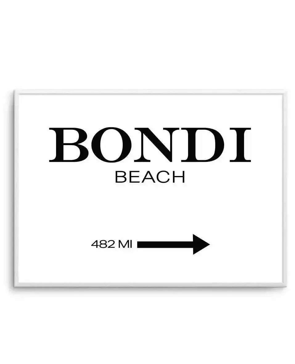 Bondi Beach Art Print-PRINT-Olive et Oriel-Olive et Oriel-A5 | 5.8" x 8.3" | 14.8 x 21cm-Unframed Art Print-With White Border-Buy-Australian-Art-Prints-Online-with-Olive-et-Oriel-Your-Artwork-Specialists-Austrailia-Decorate-With-Coastal-Photo-Wall-Art-Prints-From-Our-Beach-House-Artwork-Collection-Fine-Poster-and-Framed-Artwork