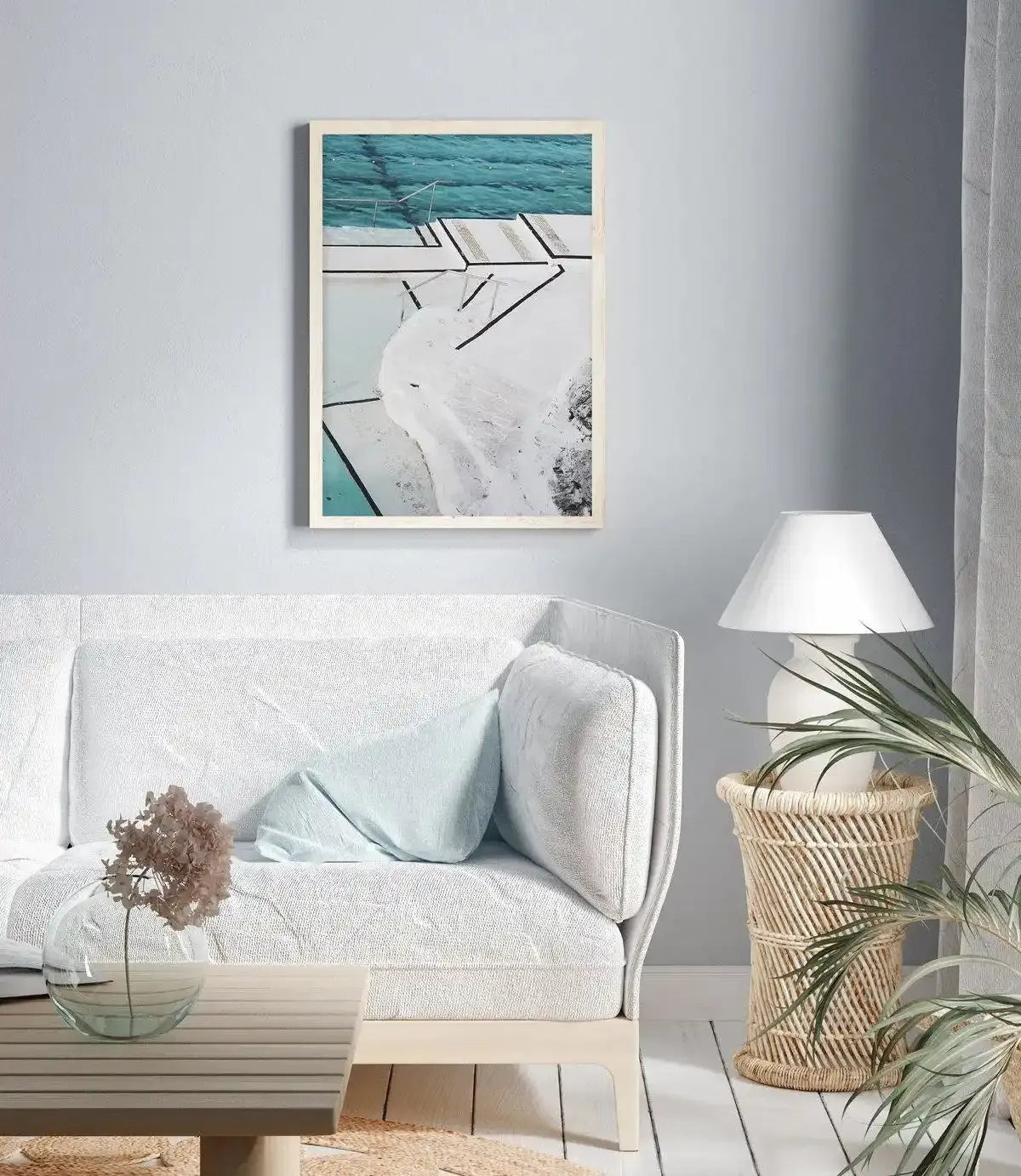 Bondi Pool View Art Print-PRINT-Olive et Oriel-Olive et Oriel-Buy-Australian-Art-Prints-Online-with-Olive-et-Oriel-Your-Artwork-Specialists-Austrailia-Decorate-With-Coastal-Photo-Wall-Art-Prints-From-Our-Beach-House-Artwork-Collection-Fine-Poster-and-Framed-Artwork