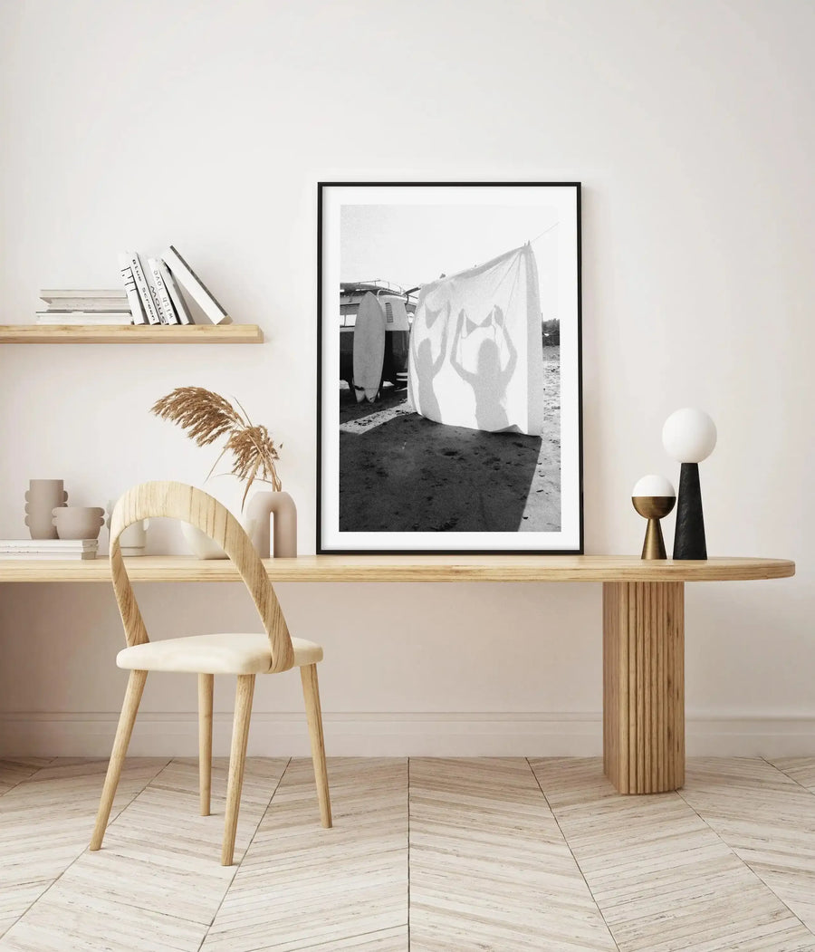 Born Free by Mario Stefanelli Art Print black black & white art print