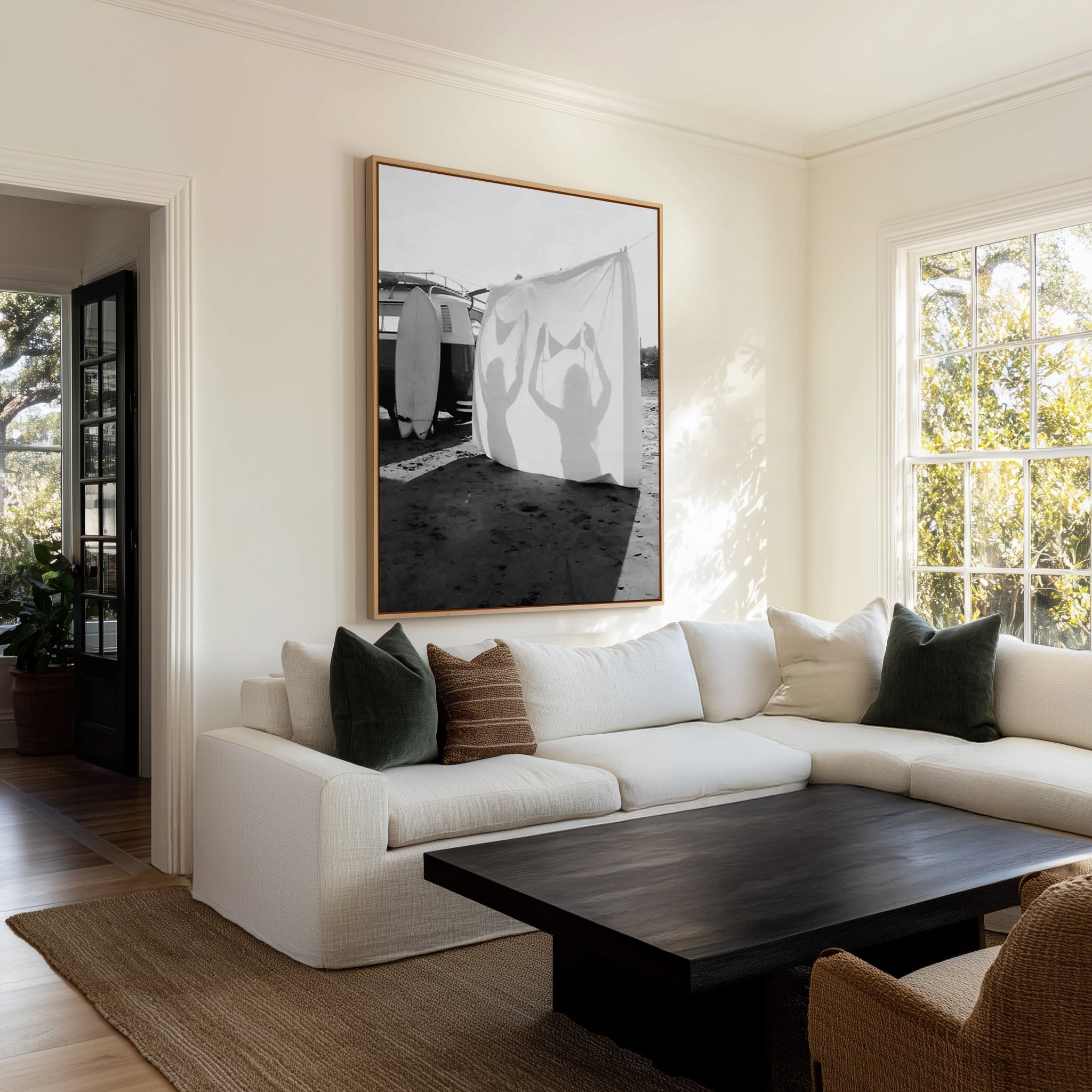 Born Free by Mario Stefanelli | Framed Canvas Art Print