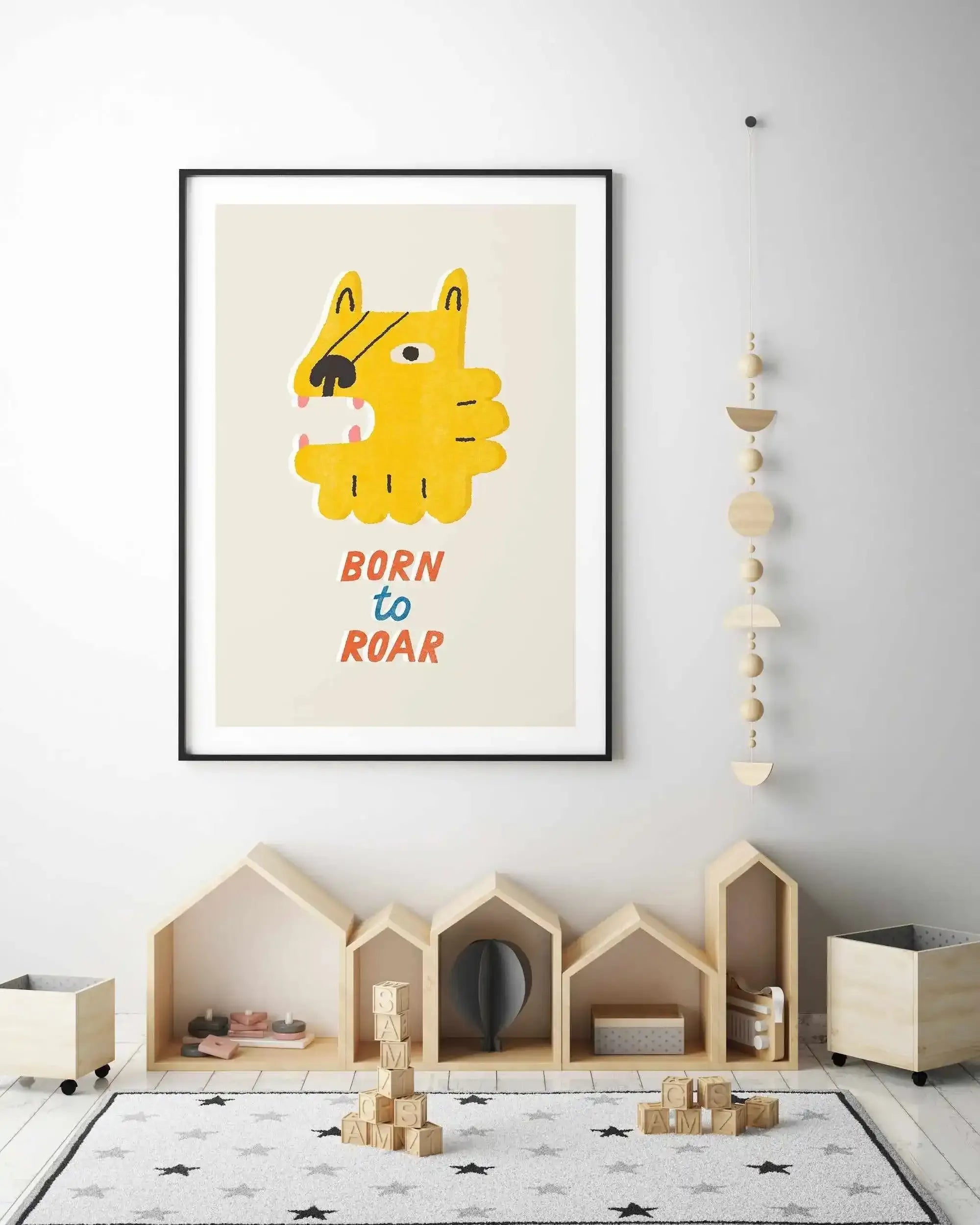 Born to Roar Art Print-PRINT-Olive et Oriel-Olive et Oriel-Buy-Australian-Art-Prints-Online-with-Olive-et-Oriel-Your-Artwork-Specialists-Austrailia-Decorate-With-Coastal-Photo-Wall-Art-Prints-From-Our-Beach-House-Artwork-Collection-Fine-Poster-and-Framed-Artwork