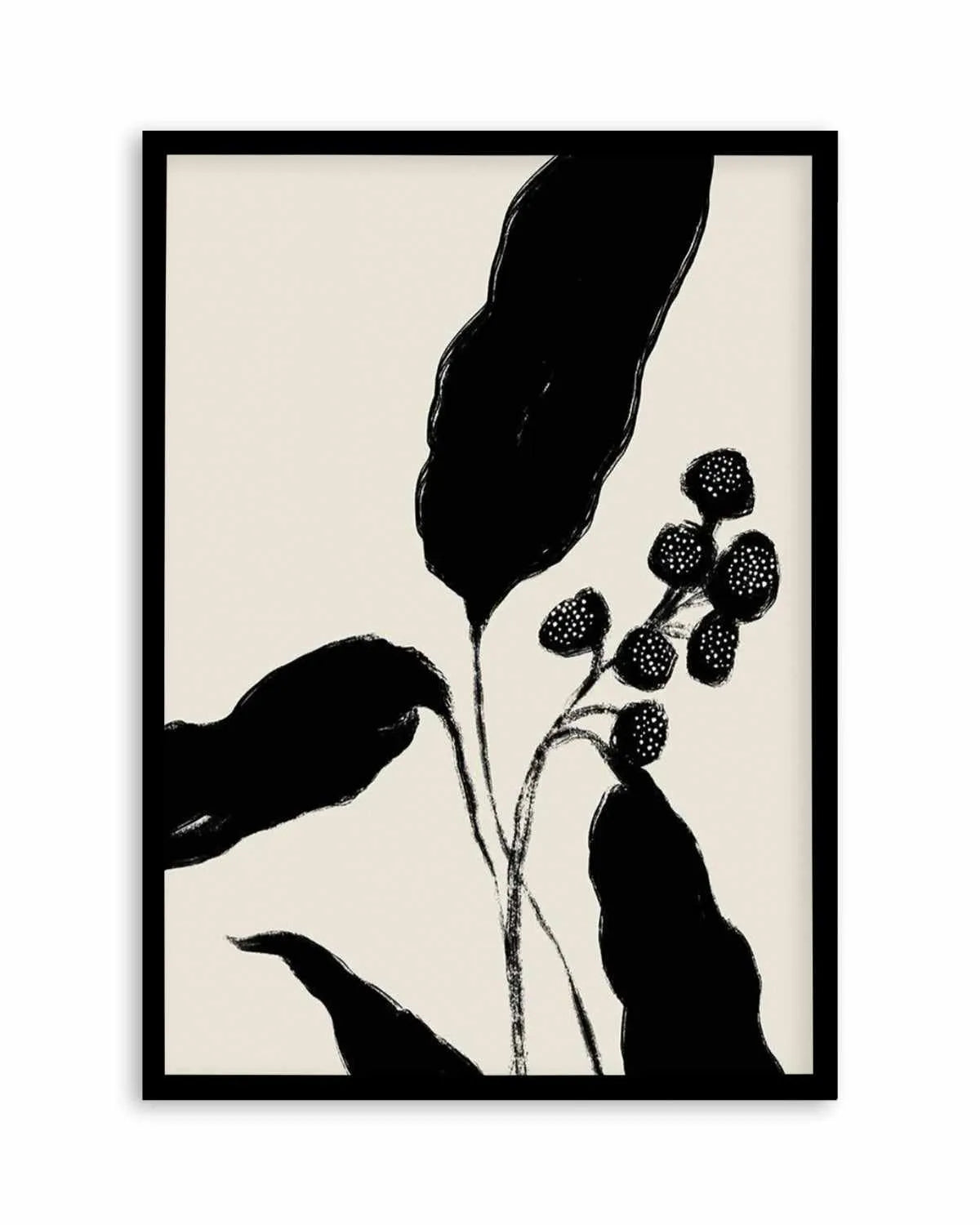 Botanical Form Art Print from Olive et Oriel where you can shop wallpaper and artworks online