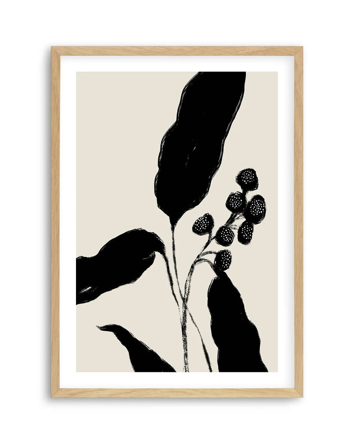 Botanical Form Art Print from Olive et Oriel where you can shop wallpaper and artworks online