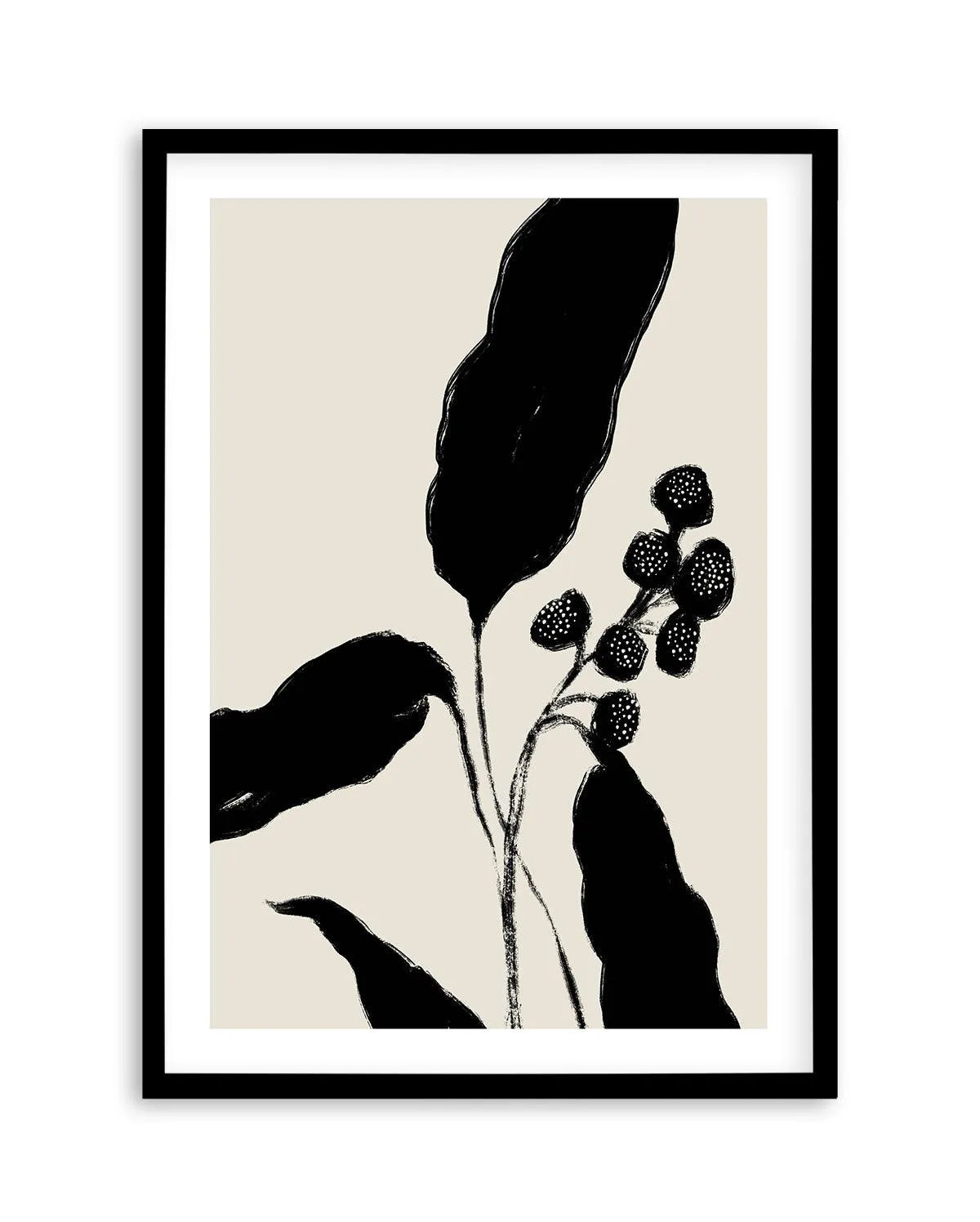 Botanical Form Art Print from Olive et Oriel where you can shop wallpaper and artworks online