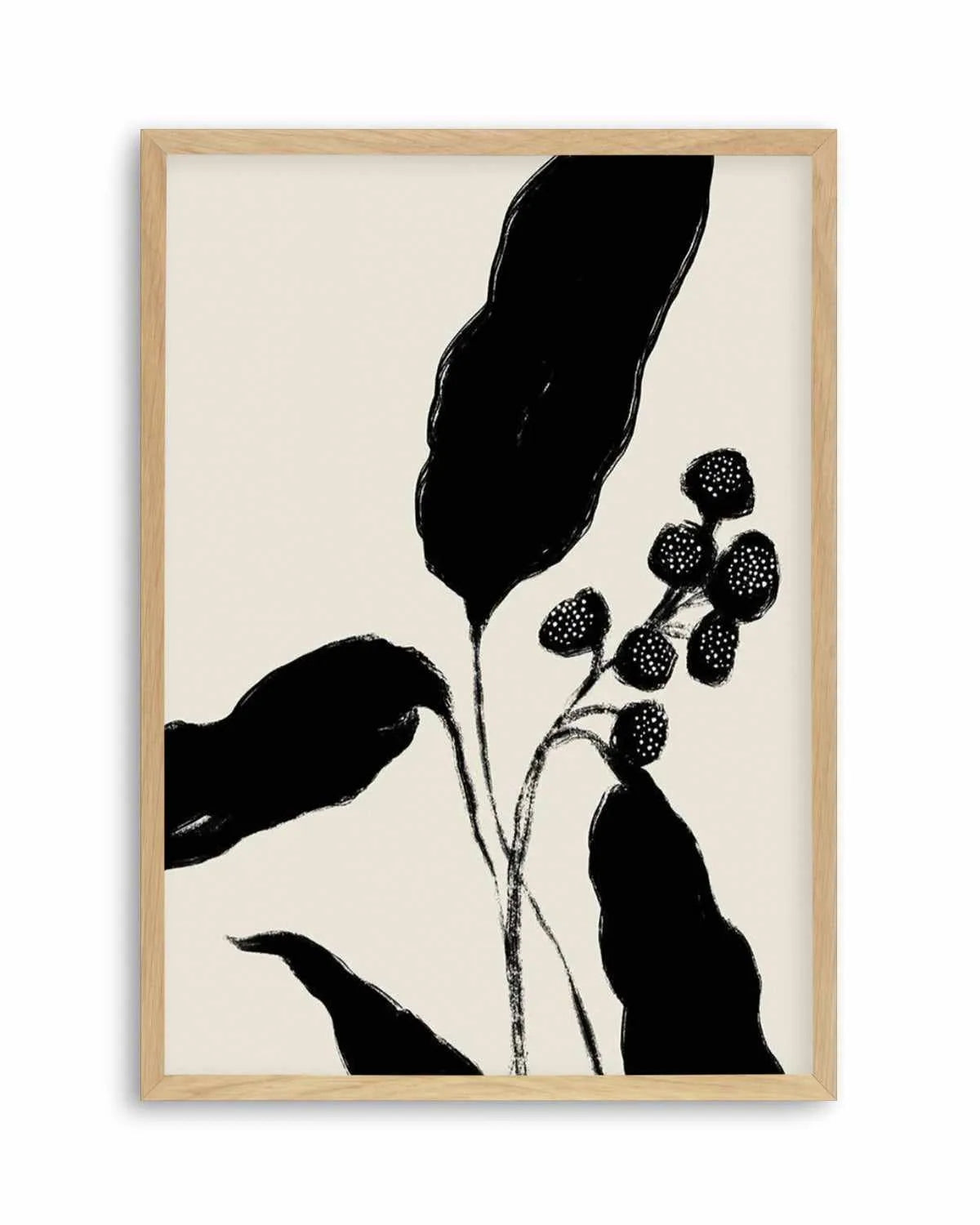 Botanical Form Art Print from Olive et Oriel where you can shop wallpaper and artworks online