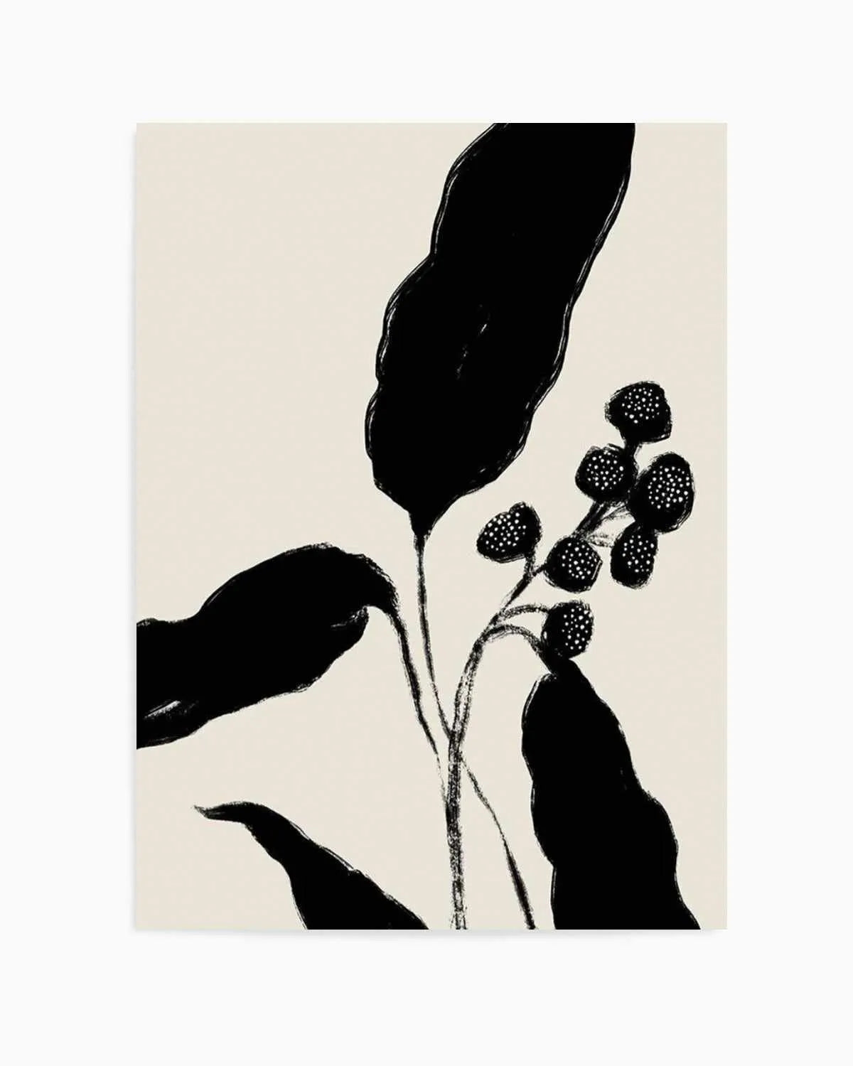 Botanical Form Art Print from Olive et Oriel where you can shop wallpaper and artworks online