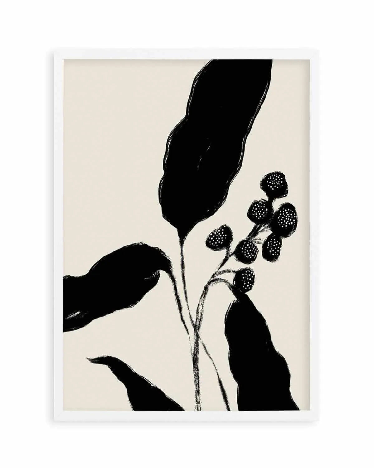 Botanical Form Art Print from Olive et Oriel where you can shop wallpaper and artworks online