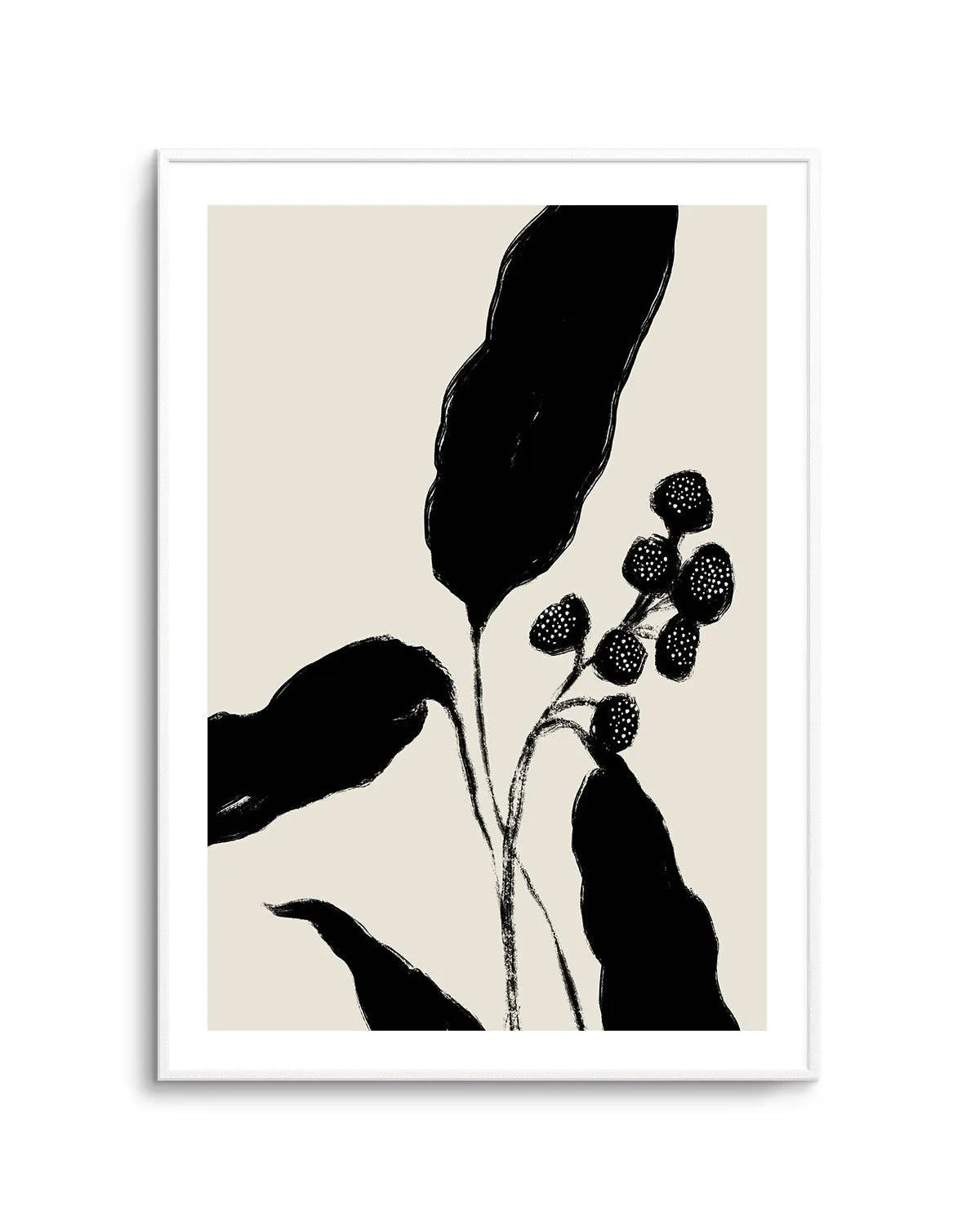 Botanical Form Art Print from Olive et Oriel where you can shop wallpaper and artworks online