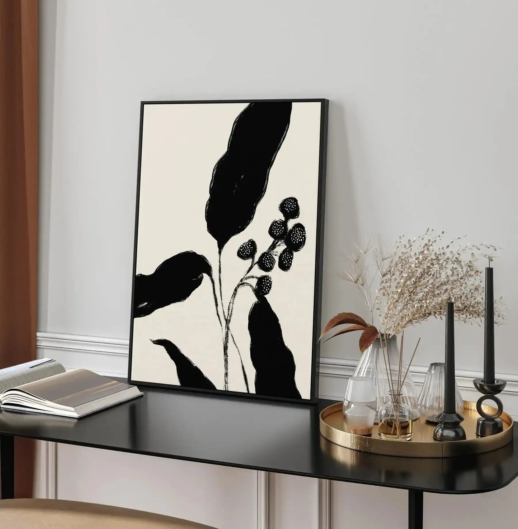 Botanical Form | Framed Canvas-CANVAS-You can shop wall art online with Olive et Oriel for everything from abstract art to fun kids wall art. Our beautiful modern art prints and canvas art are available from large canvas prints to wall art paintings and our proudly Australian artwork collection offers only the highest quality framed large wall art and canvas art Australia - You can buy fashion photography prints or Hampton print posters and paintings on canvas from Olive et Oriel and have them d