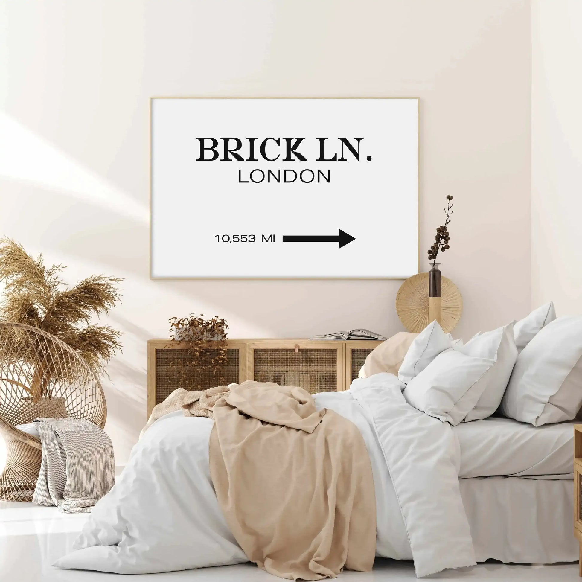 Brick Lane, London Art Print-PRINT-Olive et Oriel-Olive et Oriel-Buy-Australian-Art-Prints-Online-with-Olive-et-Oriel-Your-Artwork-Specialists-Austrailia-Decorate-With-Coastal-Photo-Wall-Art-Prints-From-Our-Beach-House-Artwork-Collection-Fine-Poster-and-Framed-Artwork