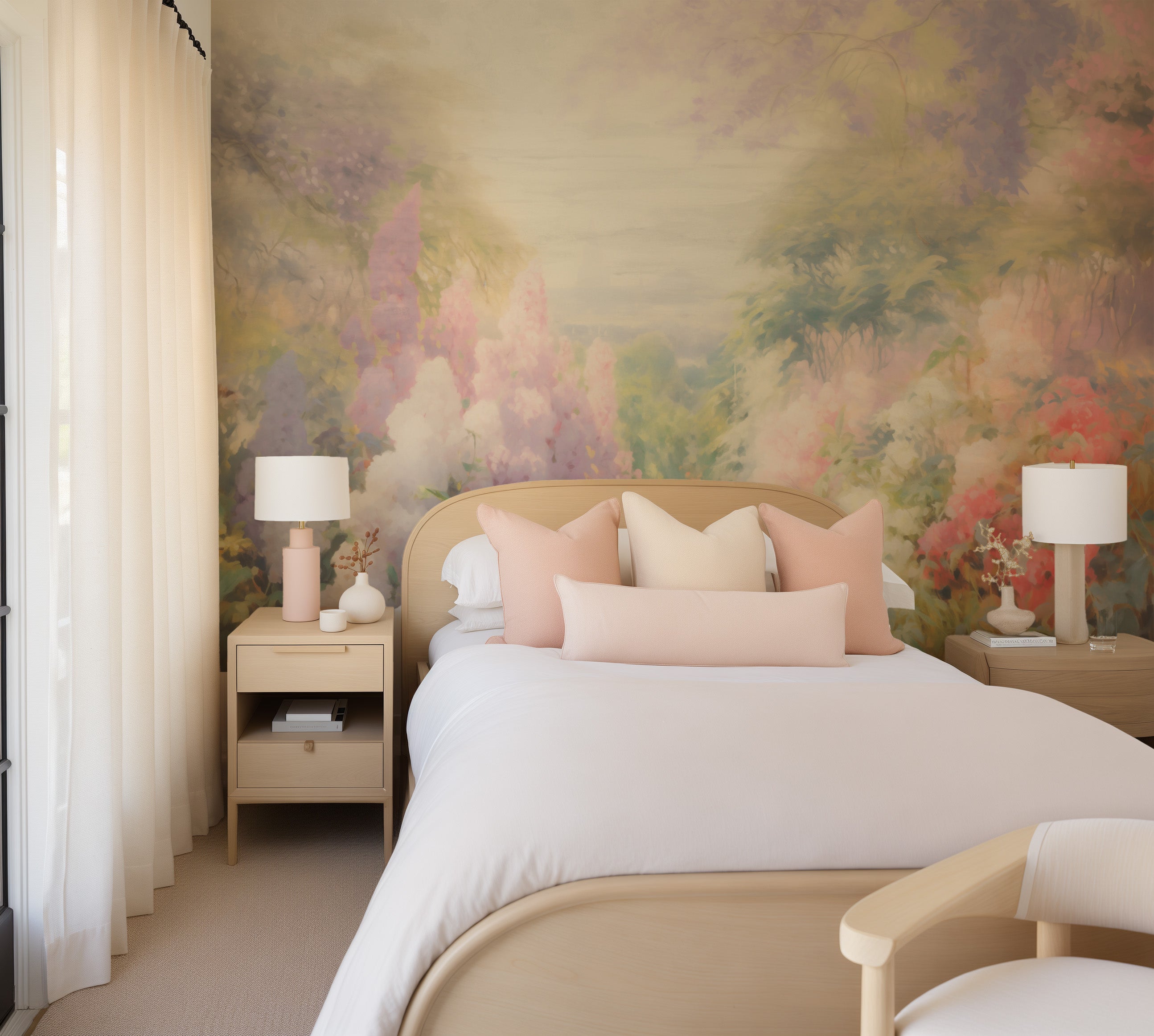 Bridgerton Garden Wallpaper Mural