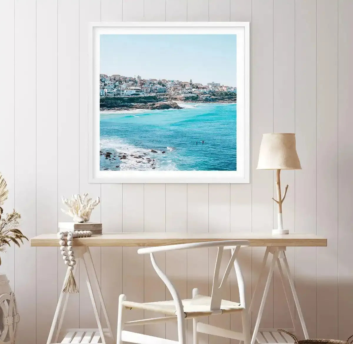 Bronte Mal Riders SQ Art Print-PRINT-Olive et Oriel-Olive et Oriel-Buy-Australian-Art-Prints-Online-with-Olive-et-Oriel-Your-Artwork-Specialists-Austrailia-Decorate-With-Coastal-Photo-Wall-Art-Prints-From-Our-Beach-House-Artwork-Collection-Fine-Poster-and-Framed-Artwork