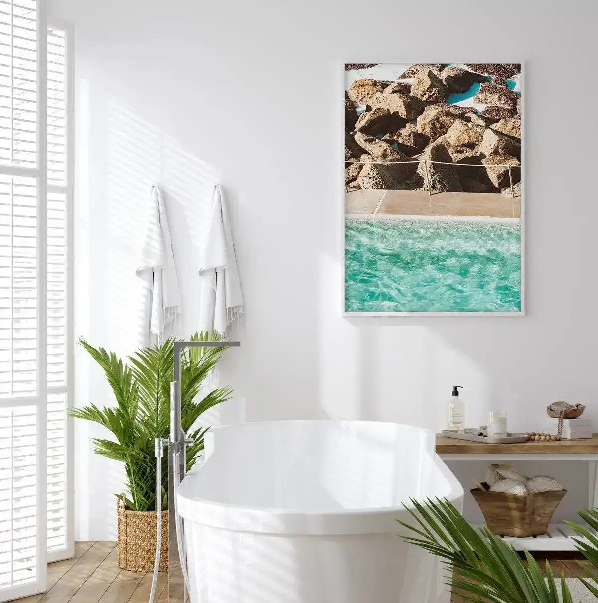 Bronte Pool I | PT Art Print-PRINT-Olive et Oriel-Olive et Oriel-Buy-Australian-Art-Prints-Online-with-Olive-et-Oriel-Your-Artwork-Specialists-Austrailia-Decorate-With-Coastal-Photo-Wall-Art-Prints-From-Our-Beach-House-Artwork-Collection-Fine-Poster-and-Framed-Artwork