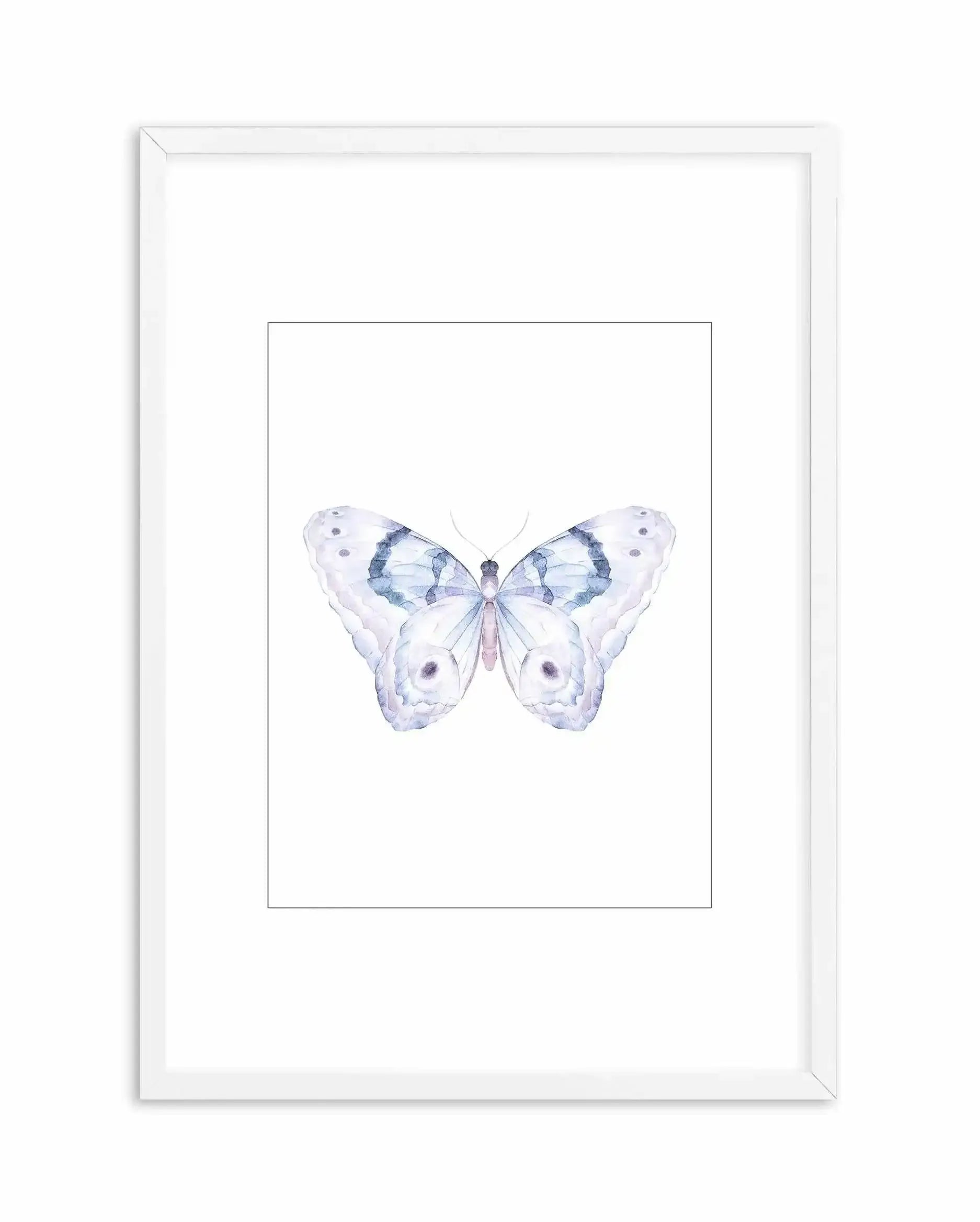 Butterfly II Art Print-PRINT-Olive et Oriel-Olive et Oriel-A5 | 5.8" x 8.3" | 14.8 x 21cm-White-With White Border-Buy-Australian-Art-Prints-Online-with-Olive-et-Oriel-Your-Artwork-Specialists-Austrailia-Decorate-With-Coastal-Photo-Wall-Art-Prints-From-Our-Beach-House-Artwork-Collection-Fine-Poster-and-Framed-Artwork