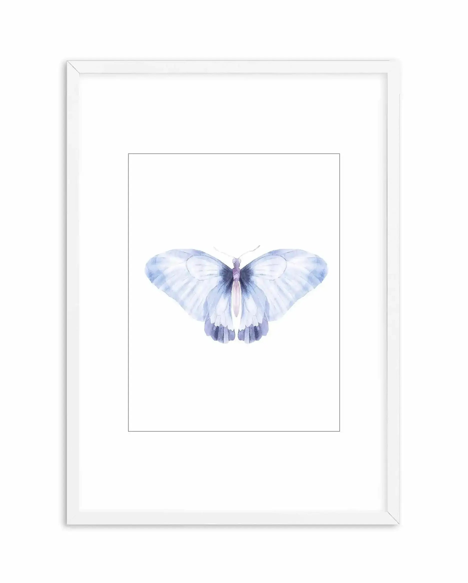 Butterfly III Art Print-PRINT-Olive et Oriel-Olive et Oriel-A5 | 5.8" x 8.3" | 14.8 x 21cm-White-With White Border-Buy-Australian-Art-Prints-Online-with-Olive-et-Oriel-Your-Artwork-Specialists-Austrailia-Decorate-With-Coastal-Photo-Wall-Art-Prints-From-Our-Beach-House-Artwork-Collection-Fine-Poster-and-Framed-Artwork