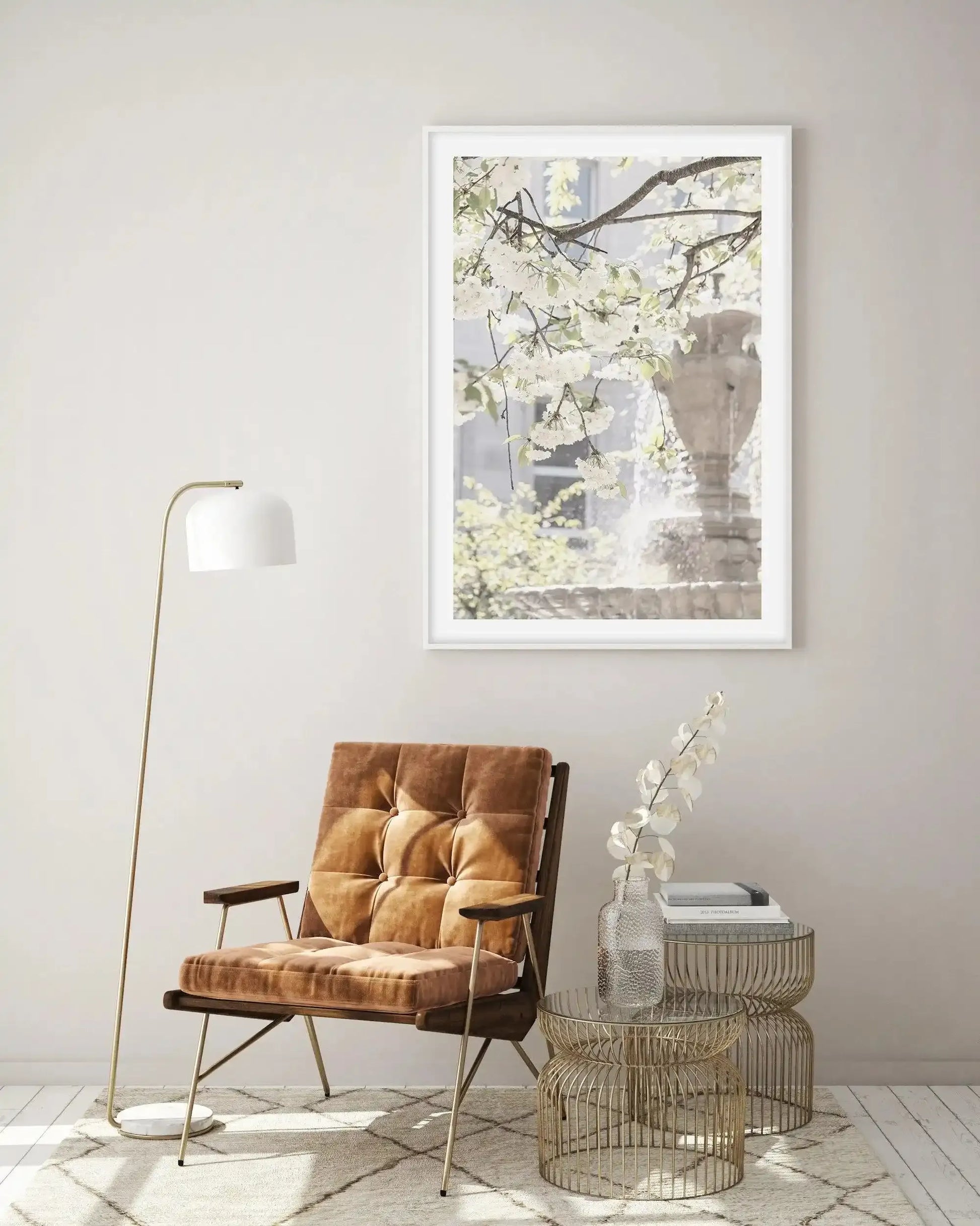 By The Fountain, London Art Print-PRINT-Olive et Oriel-Olive et Oriel-Buy-Australian-Art-Prints-Online-with-Olive-et-Oriel-Your-Artwork-Specialists-Austrailia-Decorate-With-Coastal-Photo-Wall-Art-Prints-From-Our-Beach-House-Artwork-Collection-Fine-Poster-and-Framed-Artwork