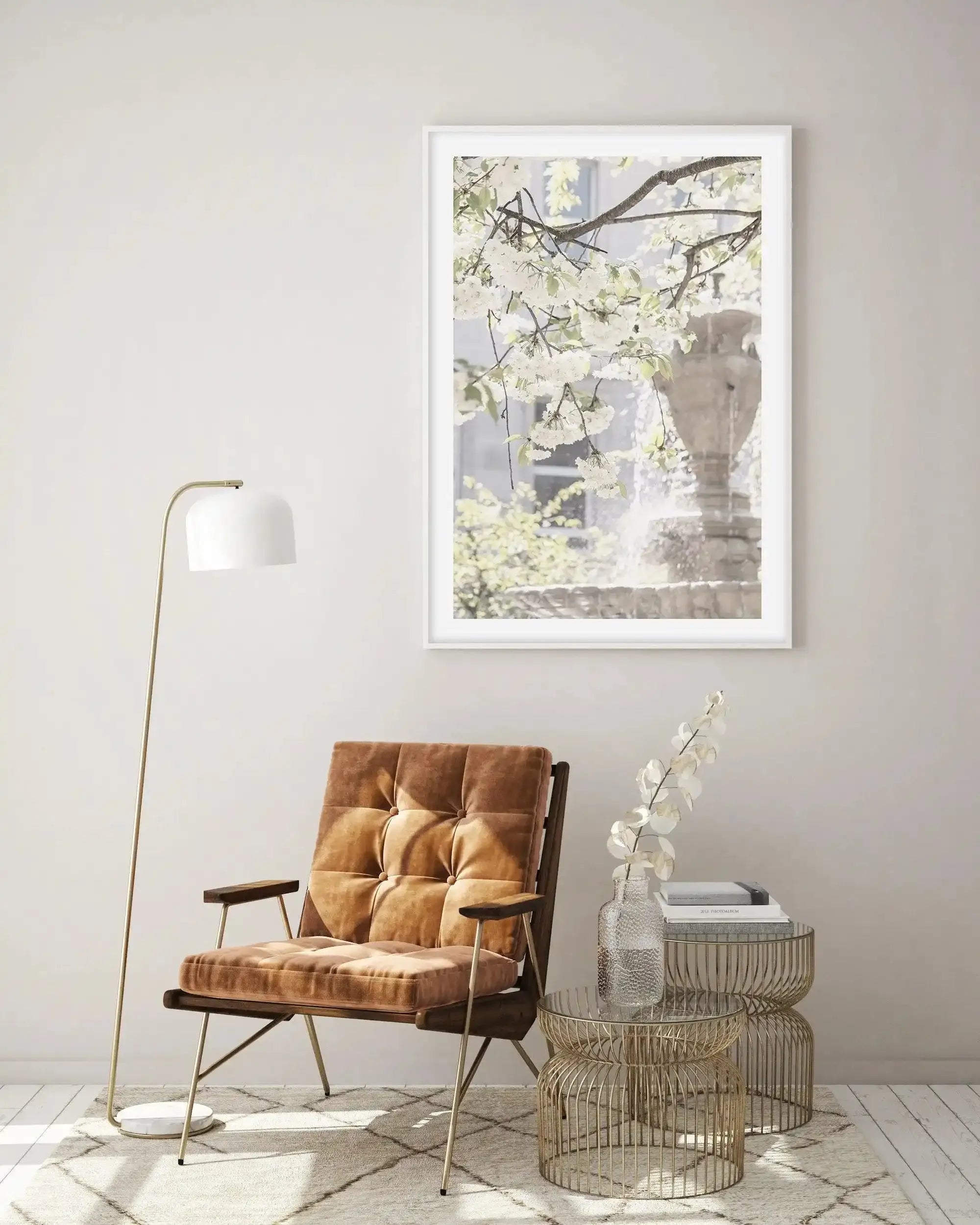 By The Fountain, London Art Print-PRINT-Olive et Oriel-Olive et Oriel-Buy-Australian-Art-Prints-Online-with-Olive-et-Oriel-Your-Artwork-Specialists-Austrailia-Decorate-With-Coastal-Photo-Wall-Art-Prints-From-Our-Beach-House-Artwork-Collection-Fine-Poster-and-Framed-Artwork