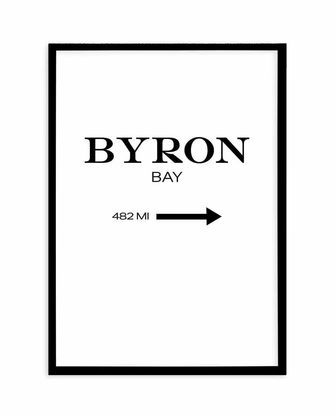Byron Bay 482 MI | PT Art Print-PRINT-Olive et Oriel-Olive et Oriel-A5 | 5.8" x 8.3" | 14.8 x 21cm-Black-With White Border-Buy-Australian-Art-Prints-Online-with-Olive-et-Oriel-Your-Artwork-Specialists-Austrailia-Decorate-With-Coastal-Photo-Wall-Art-Prints-From-Our-Beach-House-Artwork-Collection-Fine-Poster-and-Framed-Artwork