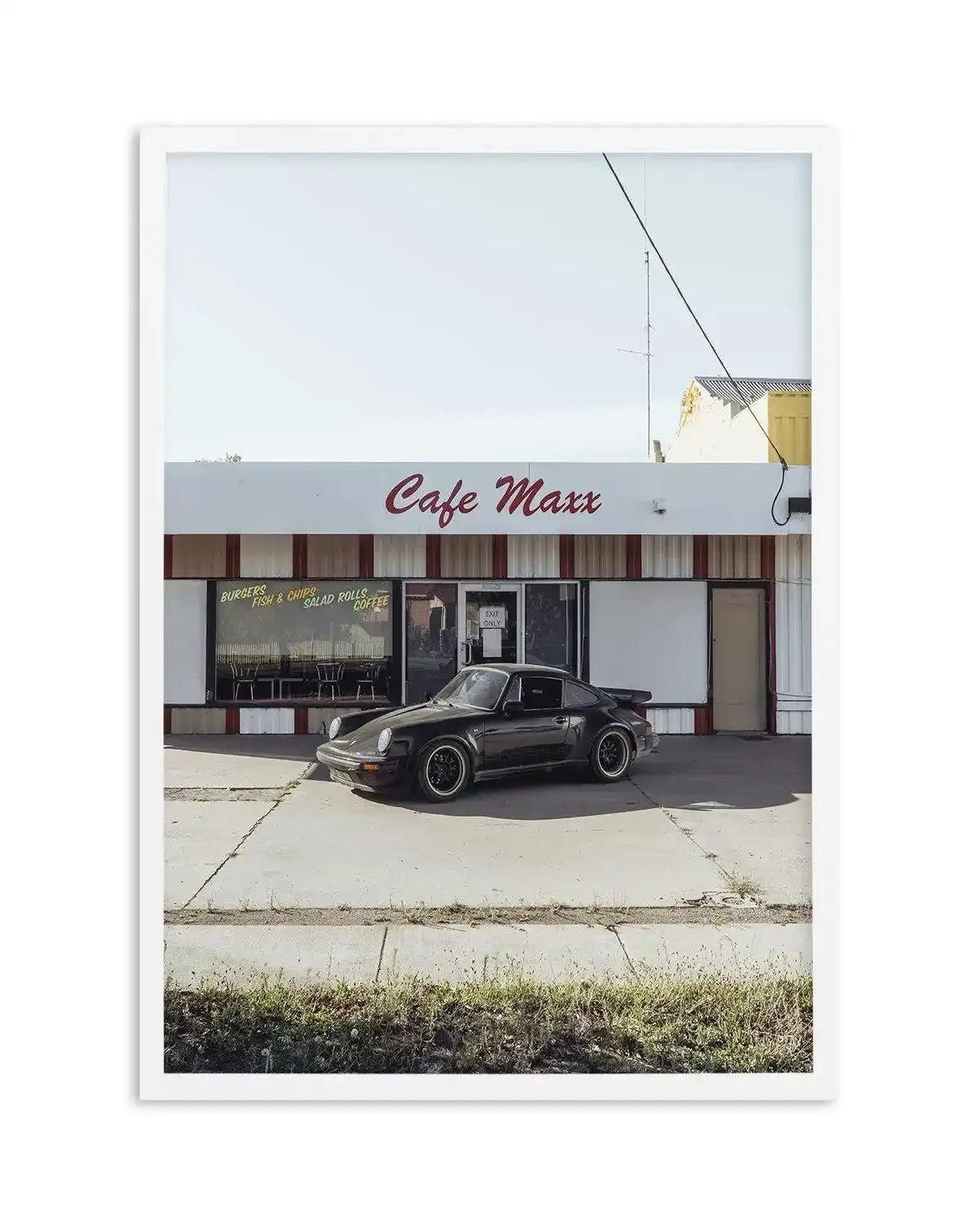 Cafe Maxx By Tim Harris Art Print-PRINT-Olive et Oriel-Tim Harris-A5 | 5.8" x 8.3" | 14.8 x 21cm-White-With White Border-Buy-Australian-Art-Prints-Online-with-Olive-et-Oriel-Your-Artwork-Specialists-Austrailia-Decorate-With-Coastal-Photo-Wall-Art-Prints-From-Our-Beach-House-Artwork-Collection-Fine-Poster-and-Framed-Artwork