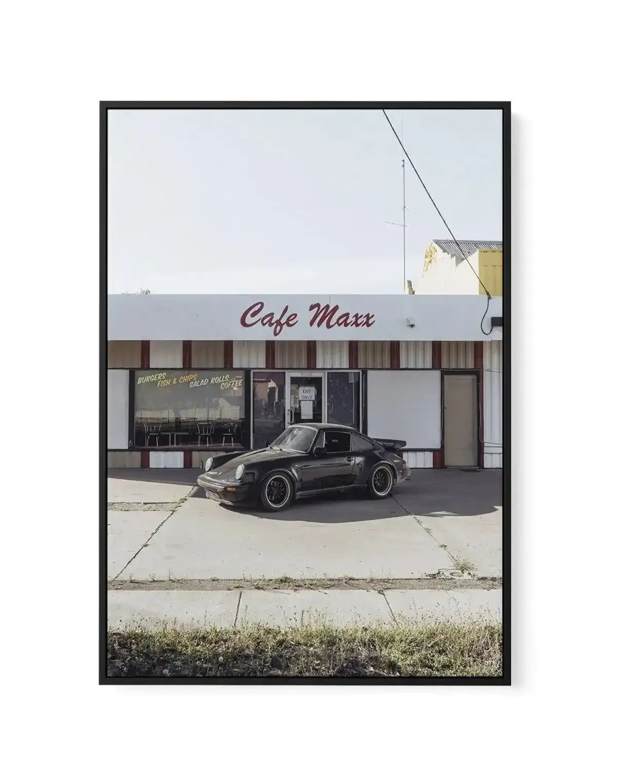 Cafe Maxx By Tim Harris | Framed Canvas-CANVAS-You can shop wall art online with Olive et Oriel for everything from abstract art to fun kids wall art. Our beautiful modern art prints and canvas art are available from large canvas prints to wall art paintings and our proudly Australian artwork collection offers only the highest quality framed large wall art and canvas art Australia - You can buy fashion photography prints or Hampton print posters and paintings on canvas from Olive et Oriel and ha