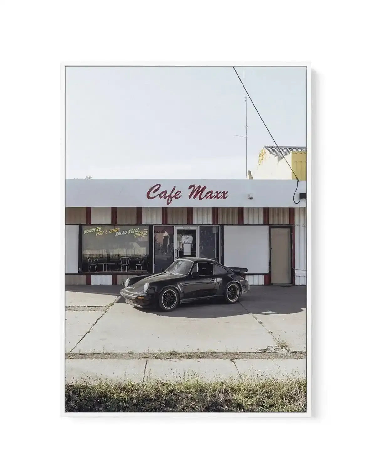 Cafe Maxx By Tim Harris | Framed Canvas-CANVAS-You can shop wall art online with Olive et Oriel for everything from abstract art to fun kids wall art. Our beautiful modern art prints and canvas art are available from large canvas prints to wall art paintings and our proudly Australian artwork collection offers only the highest quality framed large wall art and canvas art Australia - You can buy fashion photography prints or Hampton print posters and paintings on canvas from Olive et Oriel and ha