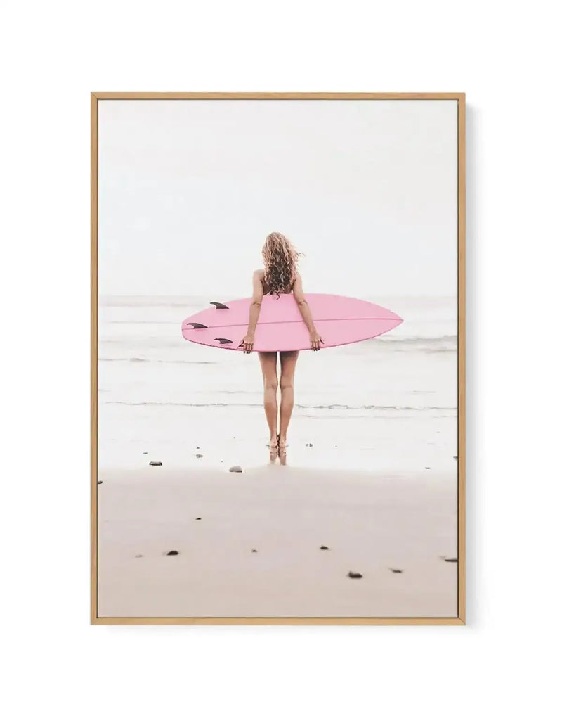 California Girl | 4 Colour Options | Framed Canvas Art Print art print