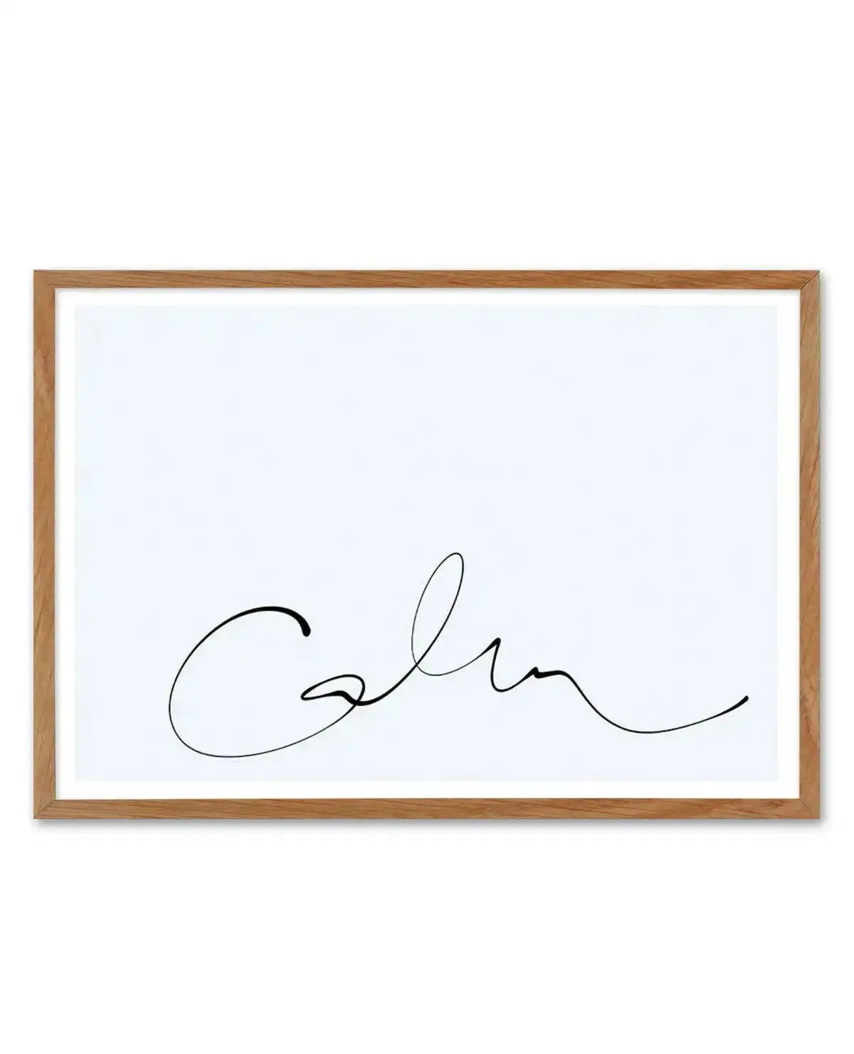 Calm | 2 Colour Options Art Print-PRINT-Olive et Oriel-Olive et Oriel-50x70 cm | 19.6" x 27.5"-Walnut-With White Border-Buy-Australian-Art-Prints-Online-with-Olive-et-Oriel-Your-Artwork-Specialists-Austrailia-Decorate-With-Coastal-Photo-Wall-Art-Prints-From-Our-Beach-House-Artwork-Collection-Fine-Poster-and-Framed-Artwork