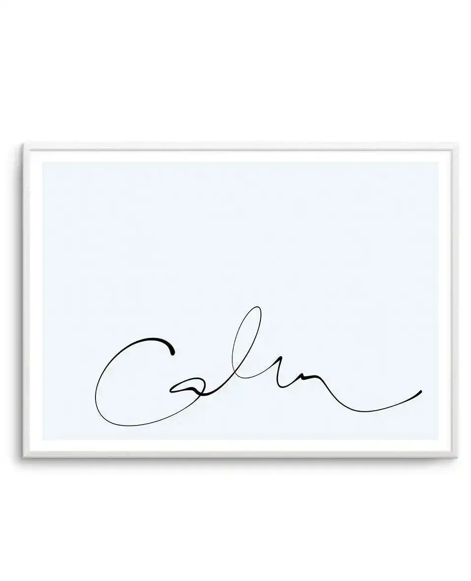 Calm | 2 Colour Options Art Print-PRINT-Olive et Oriel-Olive et Oriel-A5 | 5.8" x 8.3" | 14.8 x 21cm-Unframed Art Print-With White Border-Buy-Australian-Art-Prints-Online-with-Olive-et-Oriel-Your-Artwork-Specialists-Austrailia-Decorate-With-Coastal-Photo-Wall-Art-Prints-From-Our-Beach-House-Artwork-Collection-Fine-Poster-and-Framed-Artwork