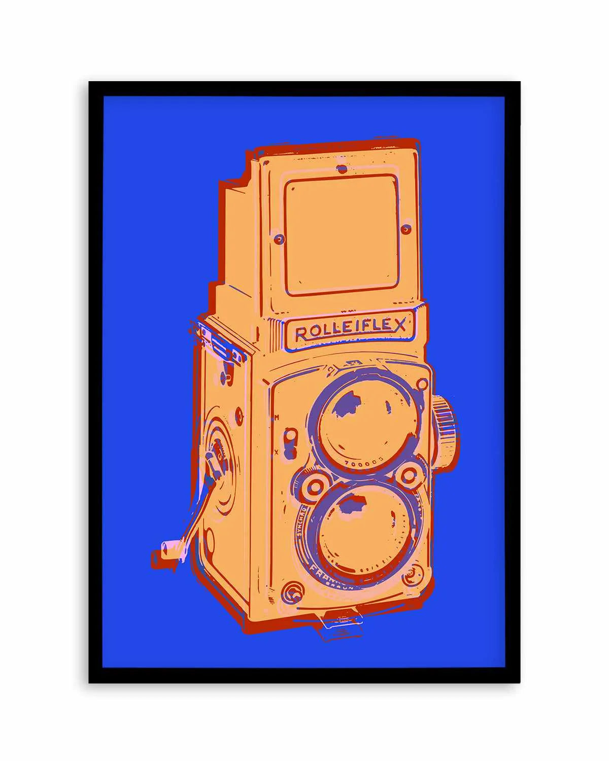 Camera Pop Art Print from Olive et Oriel where you can shop wallpaper and artworks online