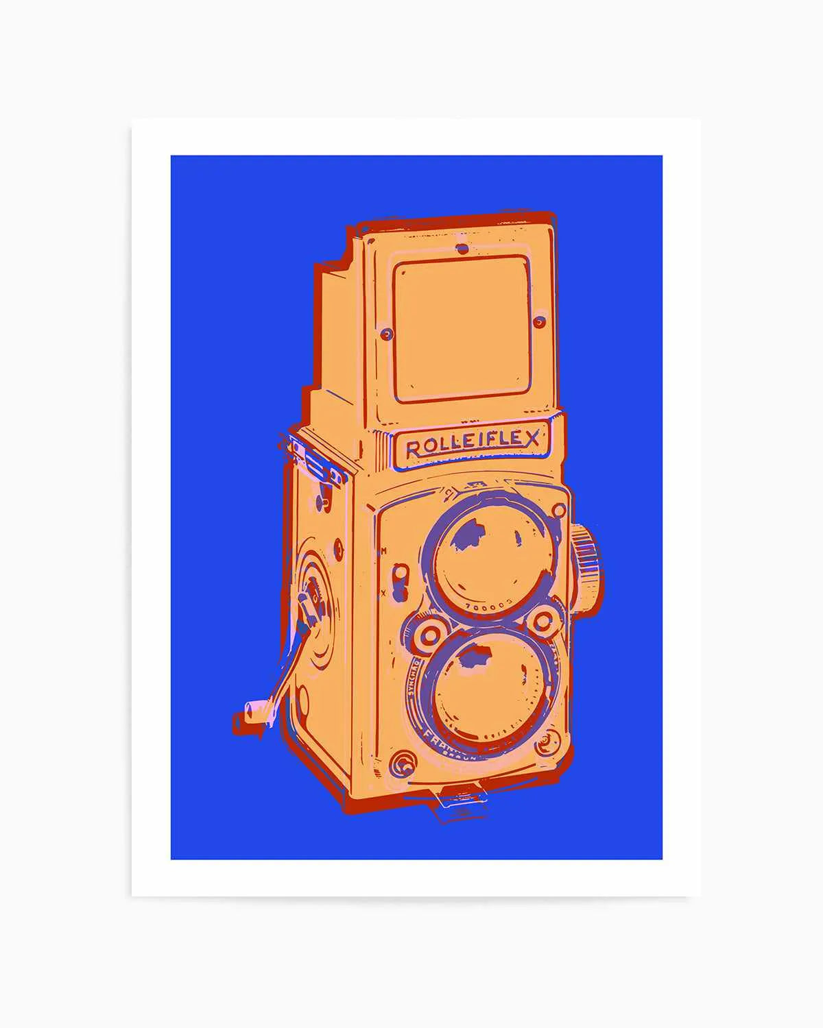 Camera Pop Art Print from Olive et Oriel where you can shop wallpaper and artworks online