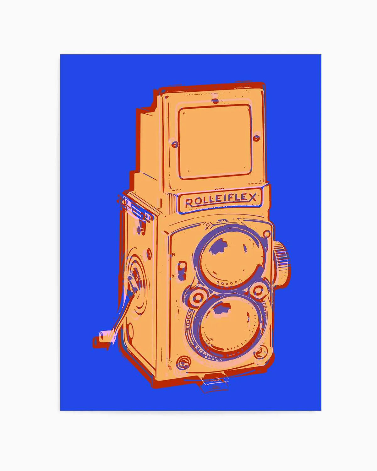Camera Pop Art Print from Olive et Oriel where you can shop wallpaper and artworks online