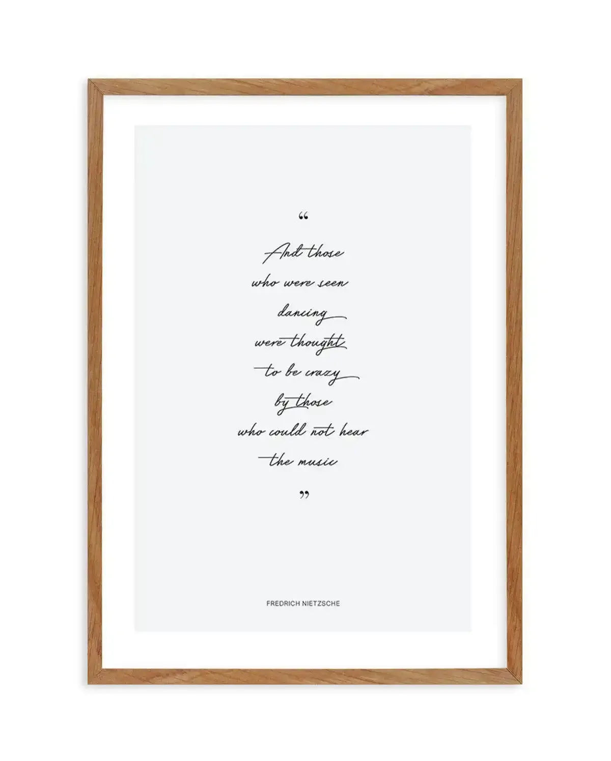 Can You Hear The Music? Art Print-PRINT-Olive et Oriel-Olive et Oriel-50x70 cm | 19.6" x 27.5"-Walnut-With White Border-Buy-Australian-Art-Prints-Online-with-Olive-et-Oriel-Your-Artwork-Specialists-Austrailia-Decorate-With-Coastal-Photo-Wall-Art-Prints-From-Our-Beach-House-Artwork-Collection-Fine-Poster-and-Framed-Artwork