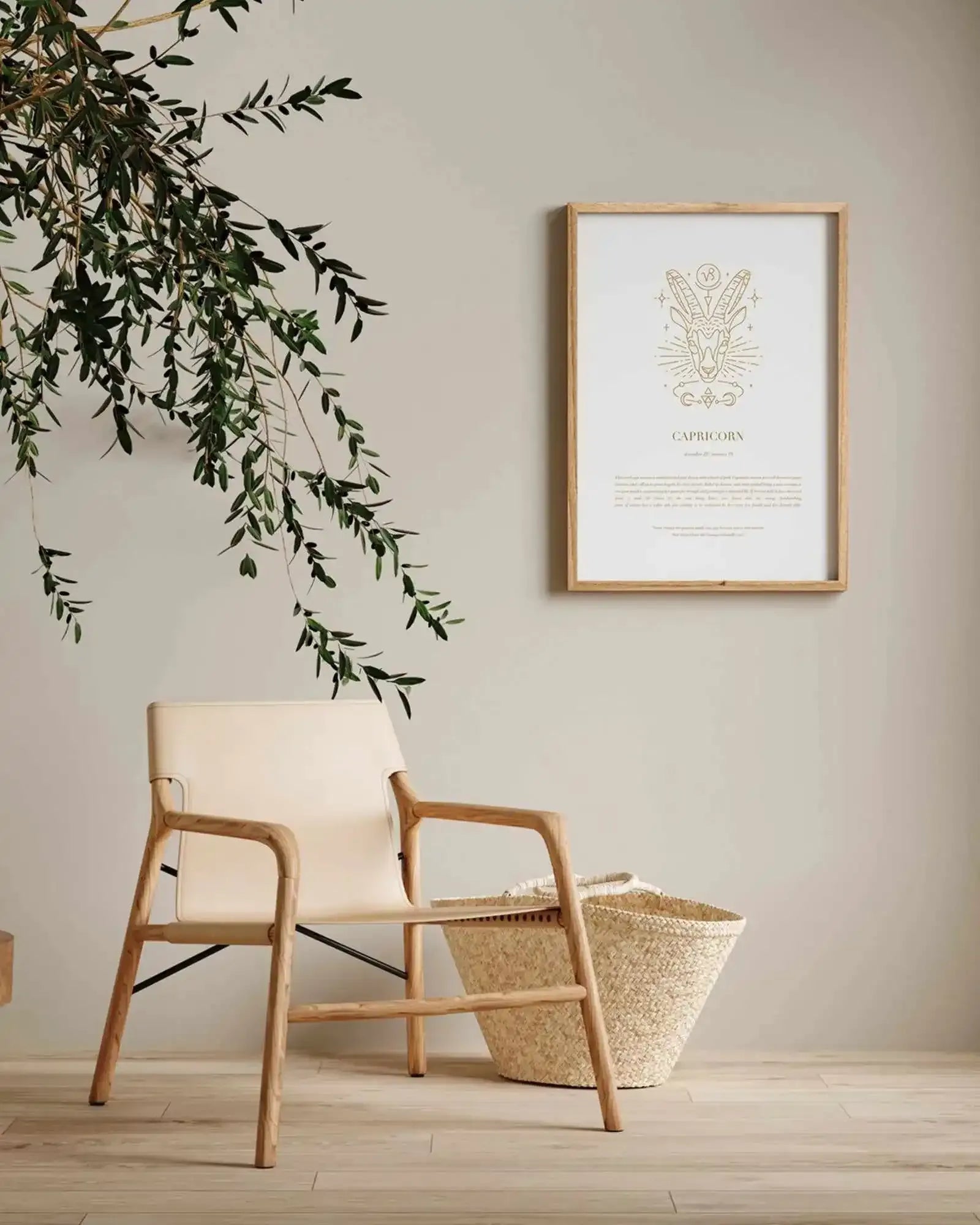 Capricorn | Celestial Zodiac Art Print-PRINT-Olive et Oriel-Olive et Oriel-Buy-Australian-Art-Prints-Online-with-Olive-et-Oriel-Your-Artwork-Specialists-Austrailia-Decorate-With-Coastal-Photo-Wall-Art-Prints-From-Our-Beach-House-Artwork-Collection-Fine-Poster-and-Framed-Artwork