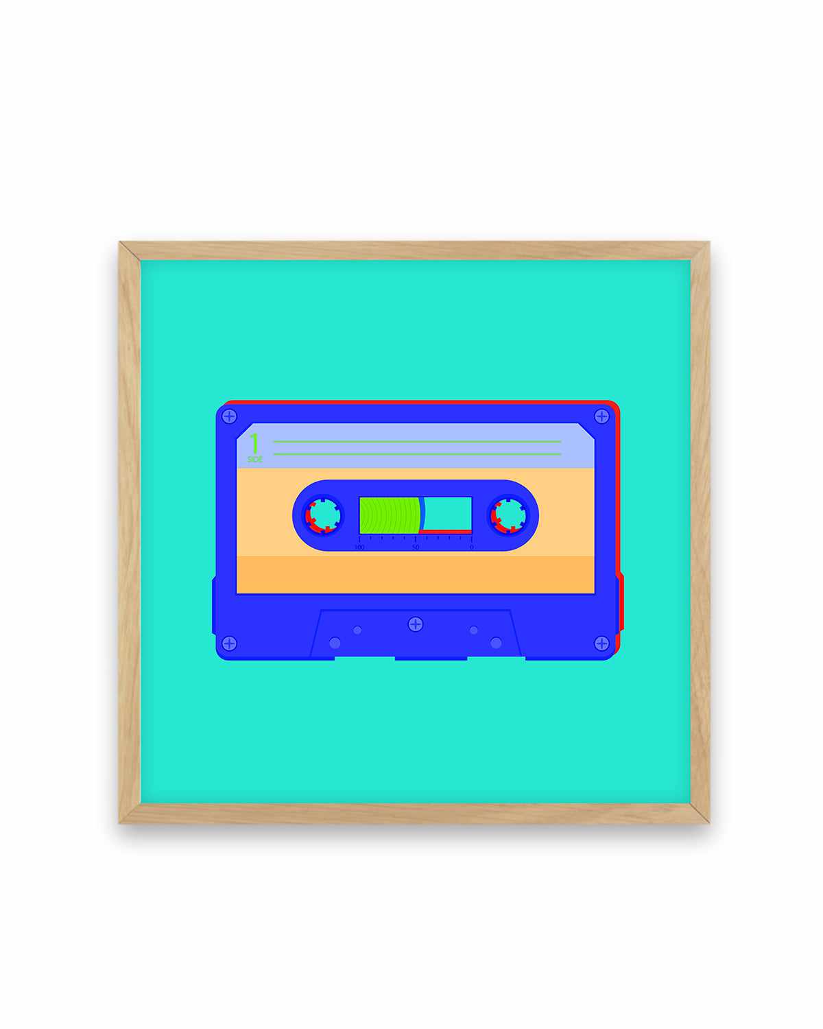 Cassette Pop I Art Print