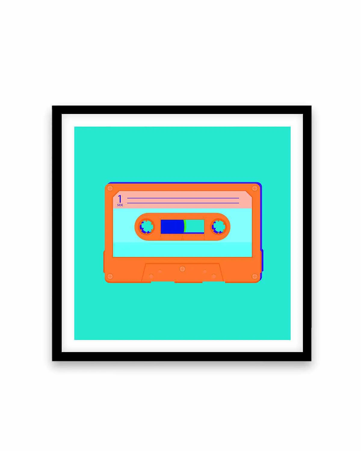 Cassette Pop II Art Print from Olive et Oriel where you can shop wallpaper and artworks online