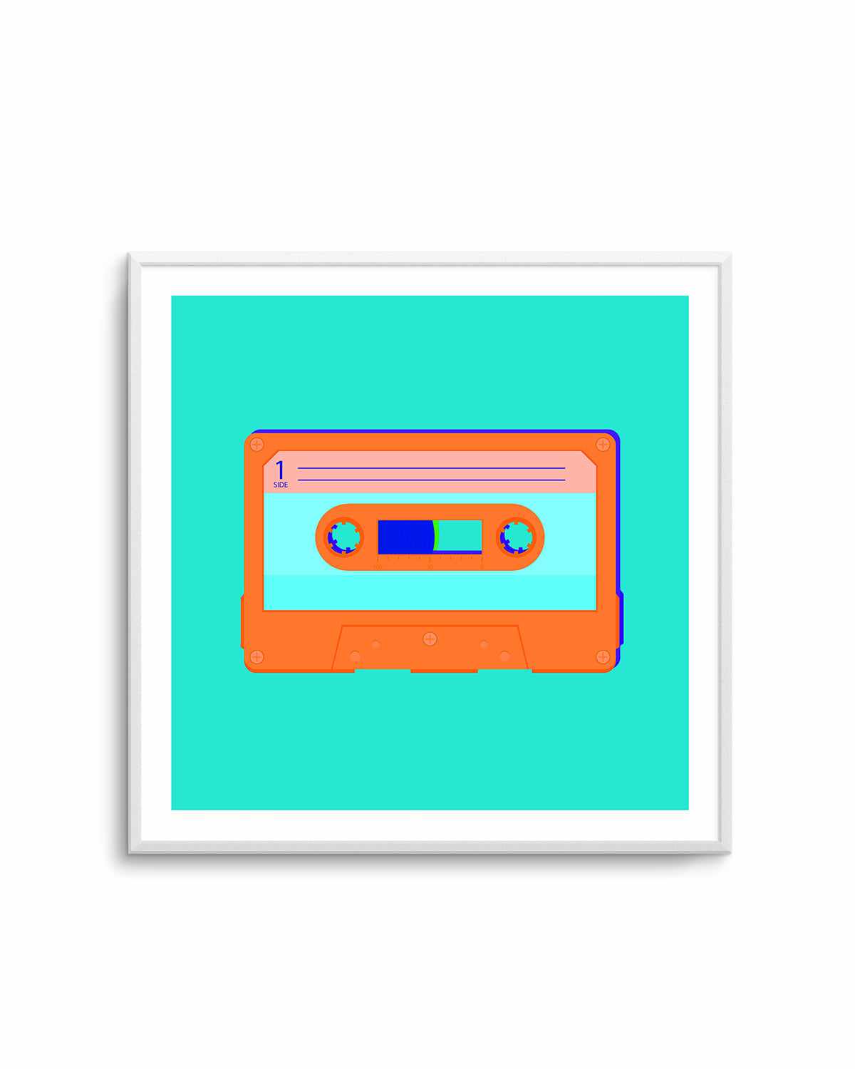 Cassette Pop II Art Print