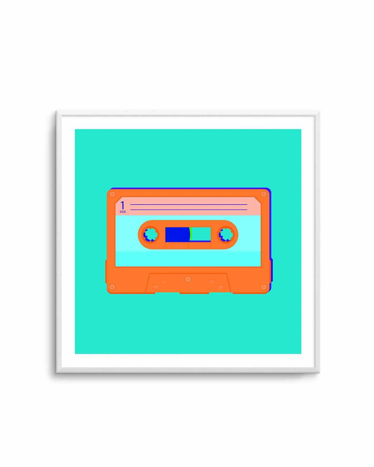 Cassette Pop II Art Print from Olive et Oriel where you can shop wallpaper and artworks online