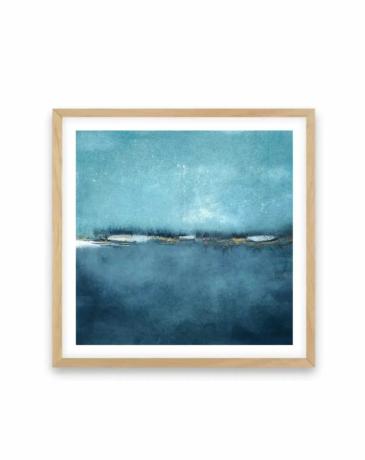 Cerulean Study No 2 Square Art Print from Olive et Oriel where you can shop wallpaper and artworks online