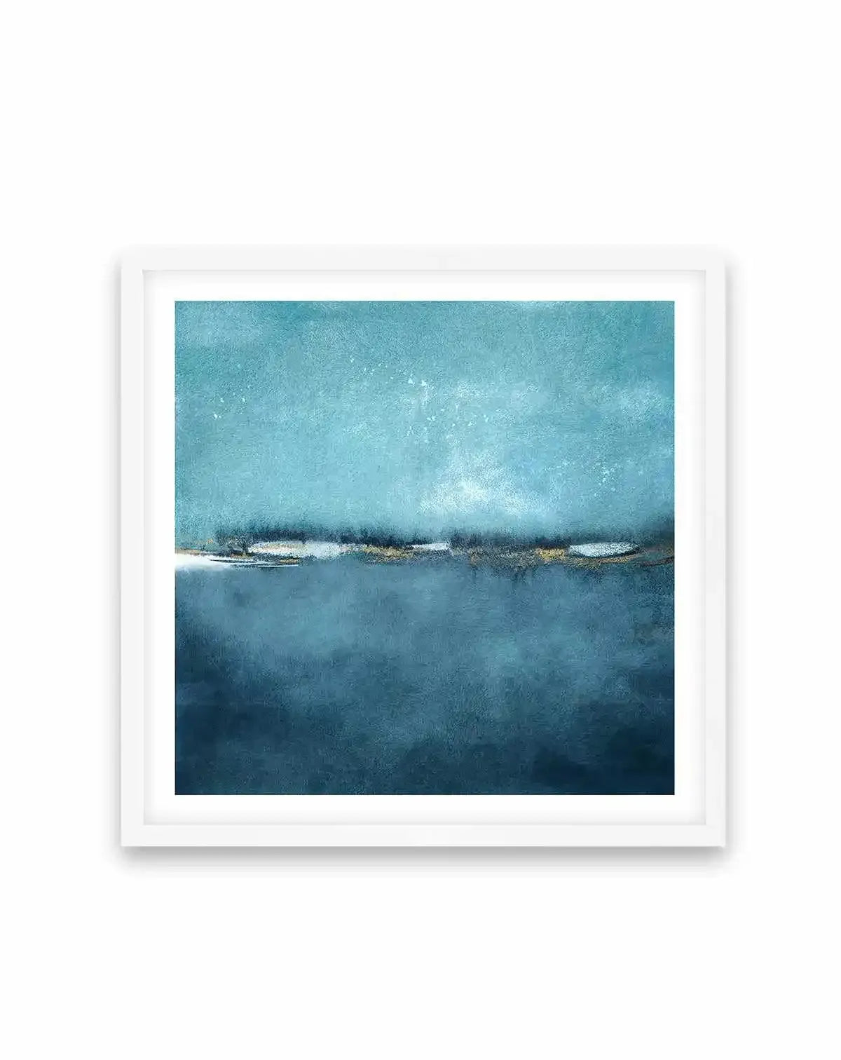 Cerulean Study No 2 Square Art Print from Olive et Oriel where you can shop wallpaper and artworks online
