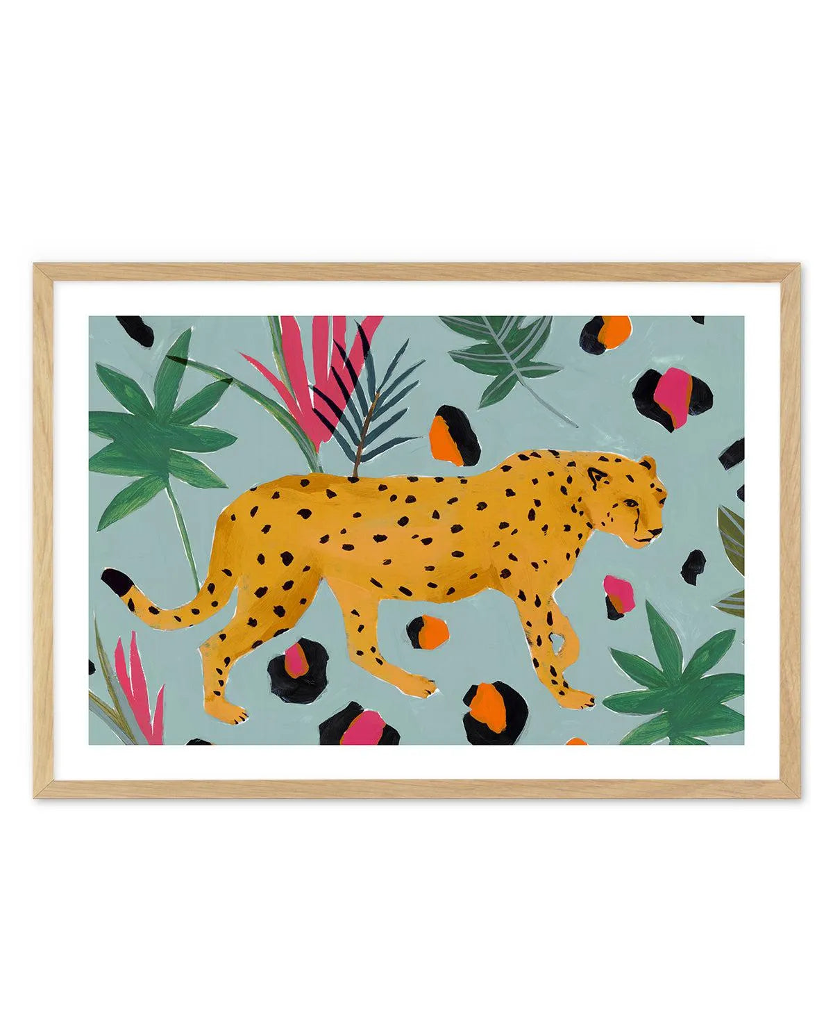 Cheetah II Art Print from Olive et Oriel where you can shop wallpaper and artworks online