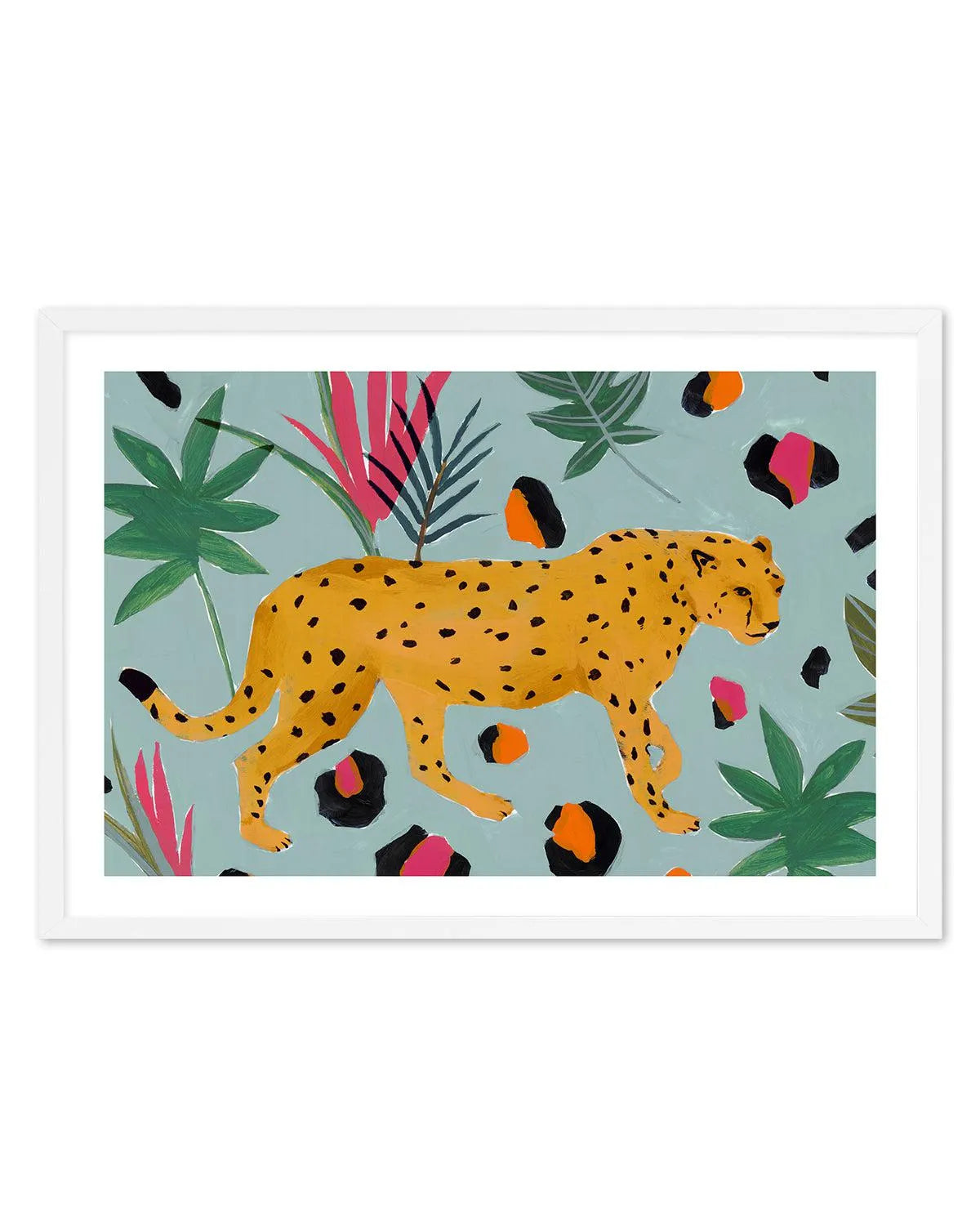 Cheetah II Art Print from Olive et Oriel where you can shop wallpaper and artworks online
