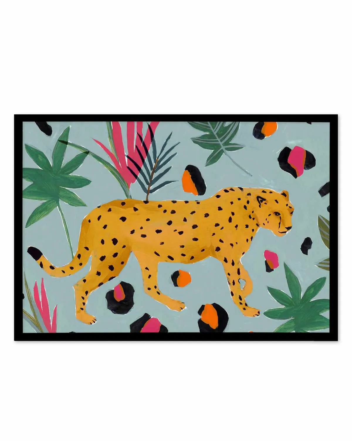 Cheetah II Art Print from Olive et Oriel where you can shop wallpaper and artworks online