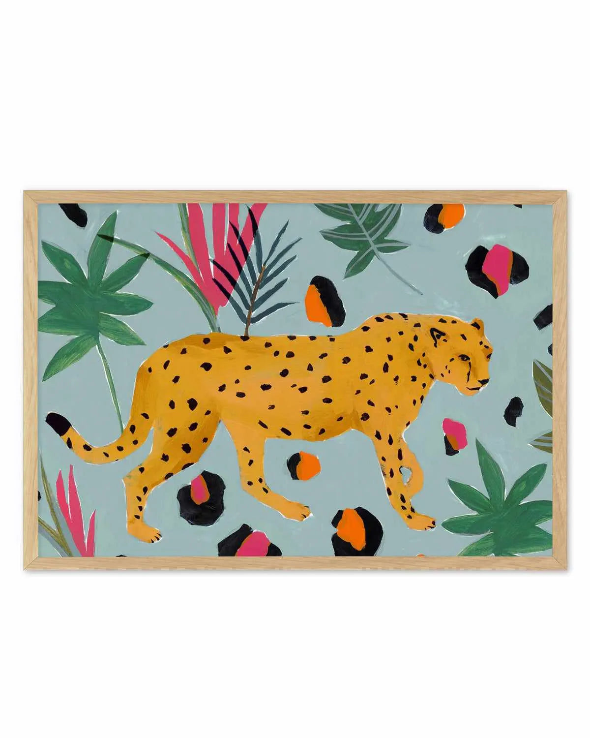 Cheetah II Art Print from Olive et Oriel where you can shop wallpaper and artworks online