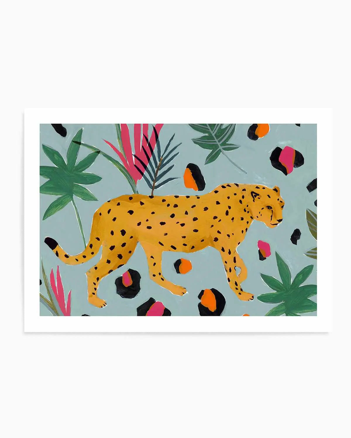 Cheetah II Art Print from Olive et Oriel where you can shop wallpaper and artworks online