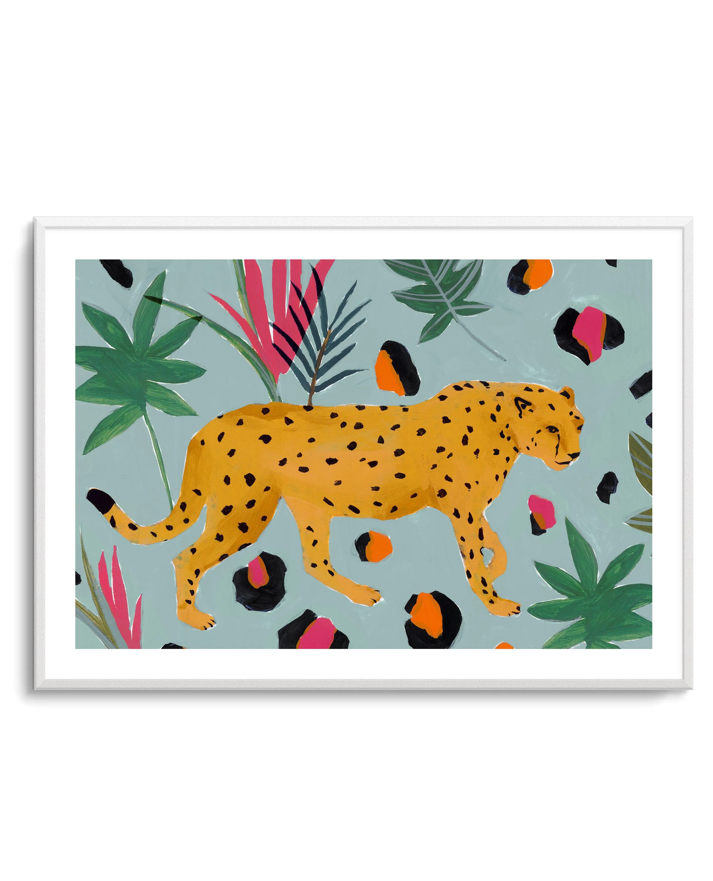 Cheetah II Art Print from Olive et Oriel where you can shop wallpaper and artworks online