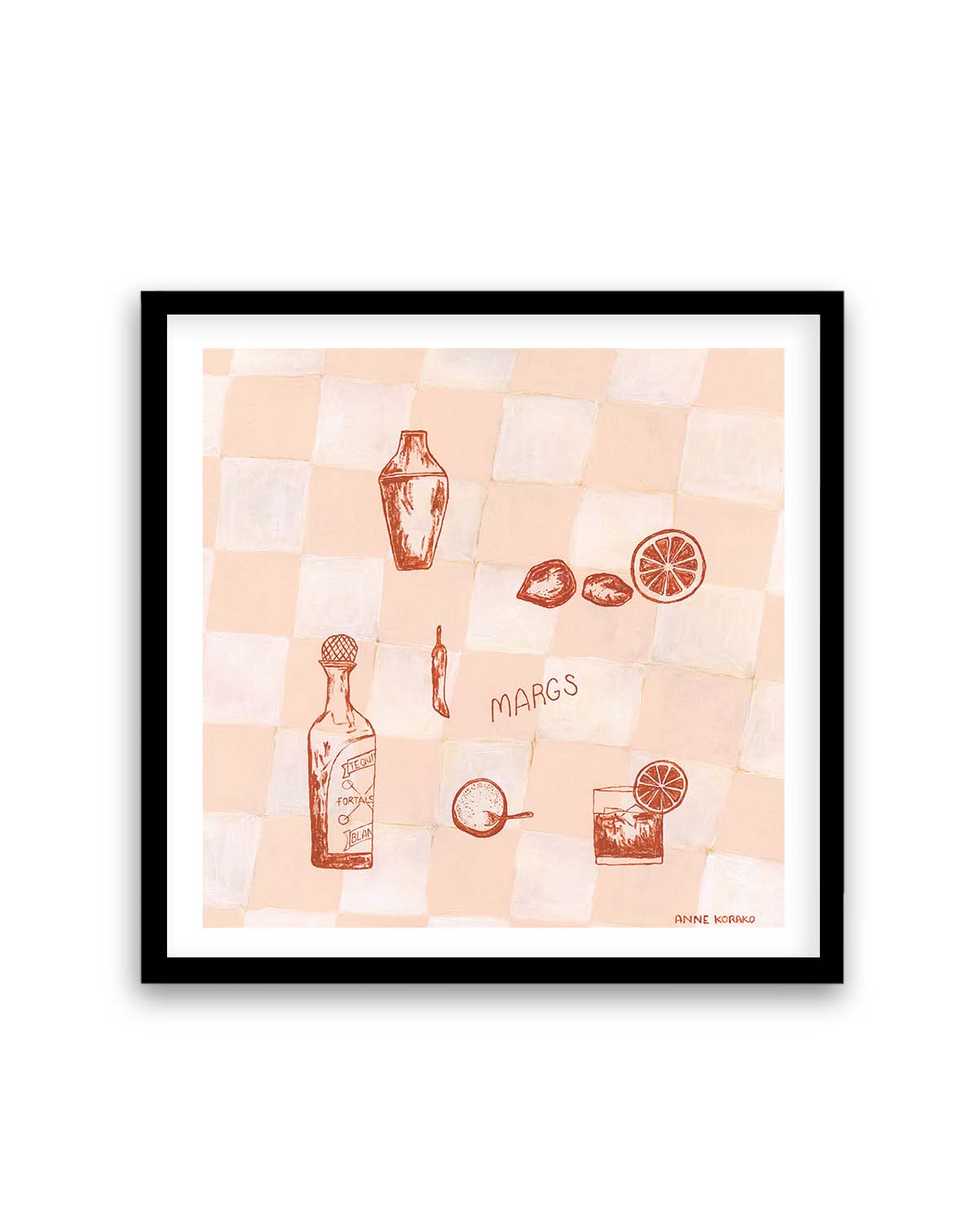 Chilli Margs by Anne Korako | Art Print